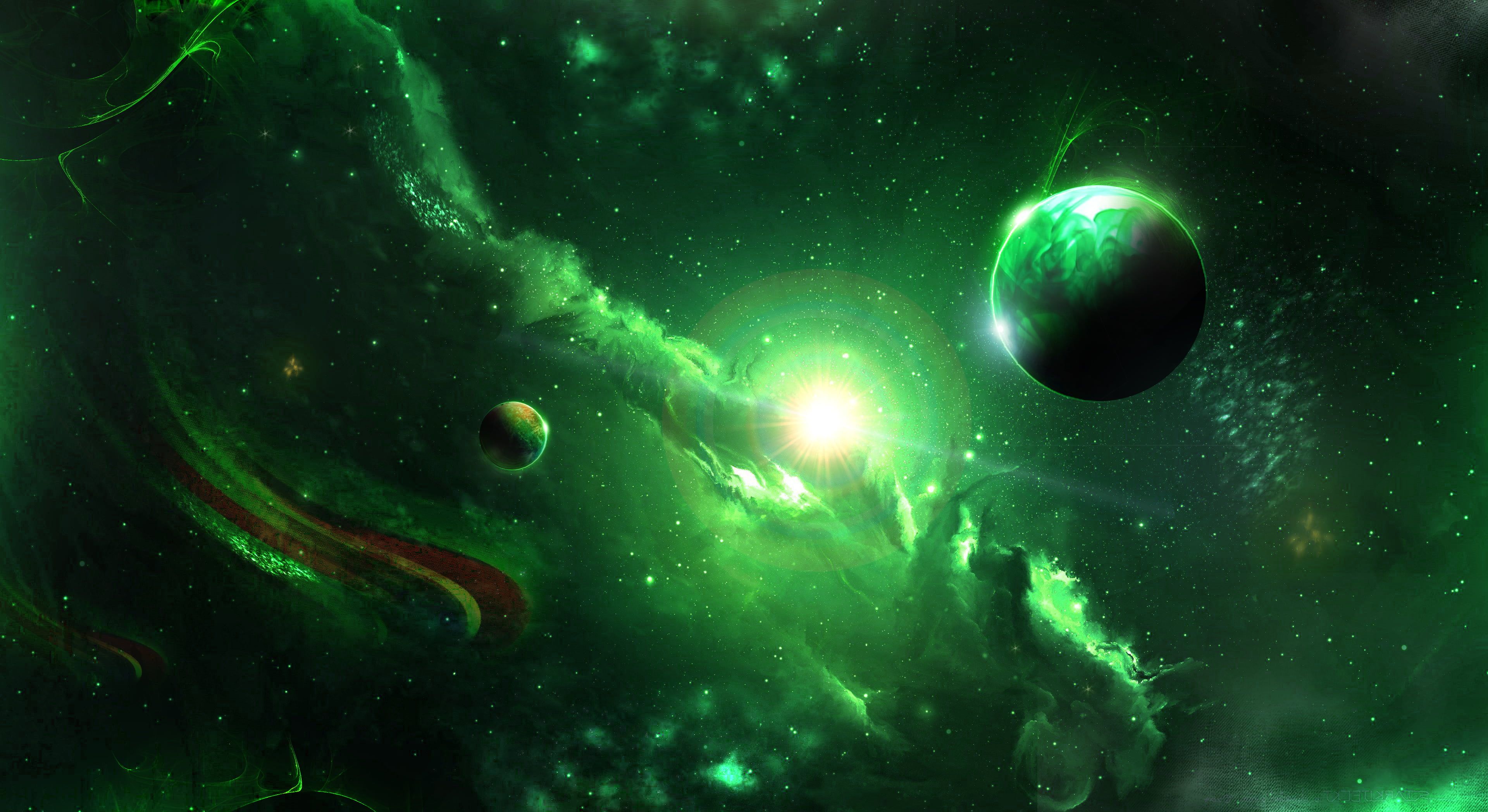 Sci Fi #Nebula #Green #Planet #Space K #wallpaper #hdwallpaper #desktop. Nebula wallpaper, Astronaut wallpaper, Nebula