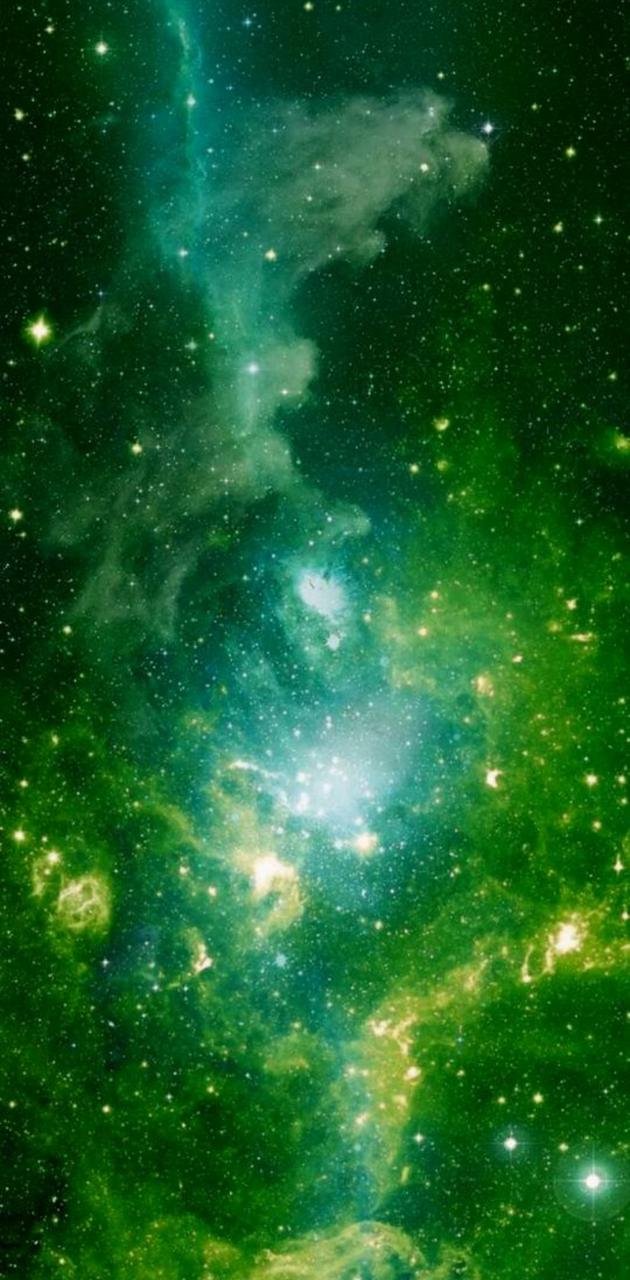 Green Nebula wallpaper