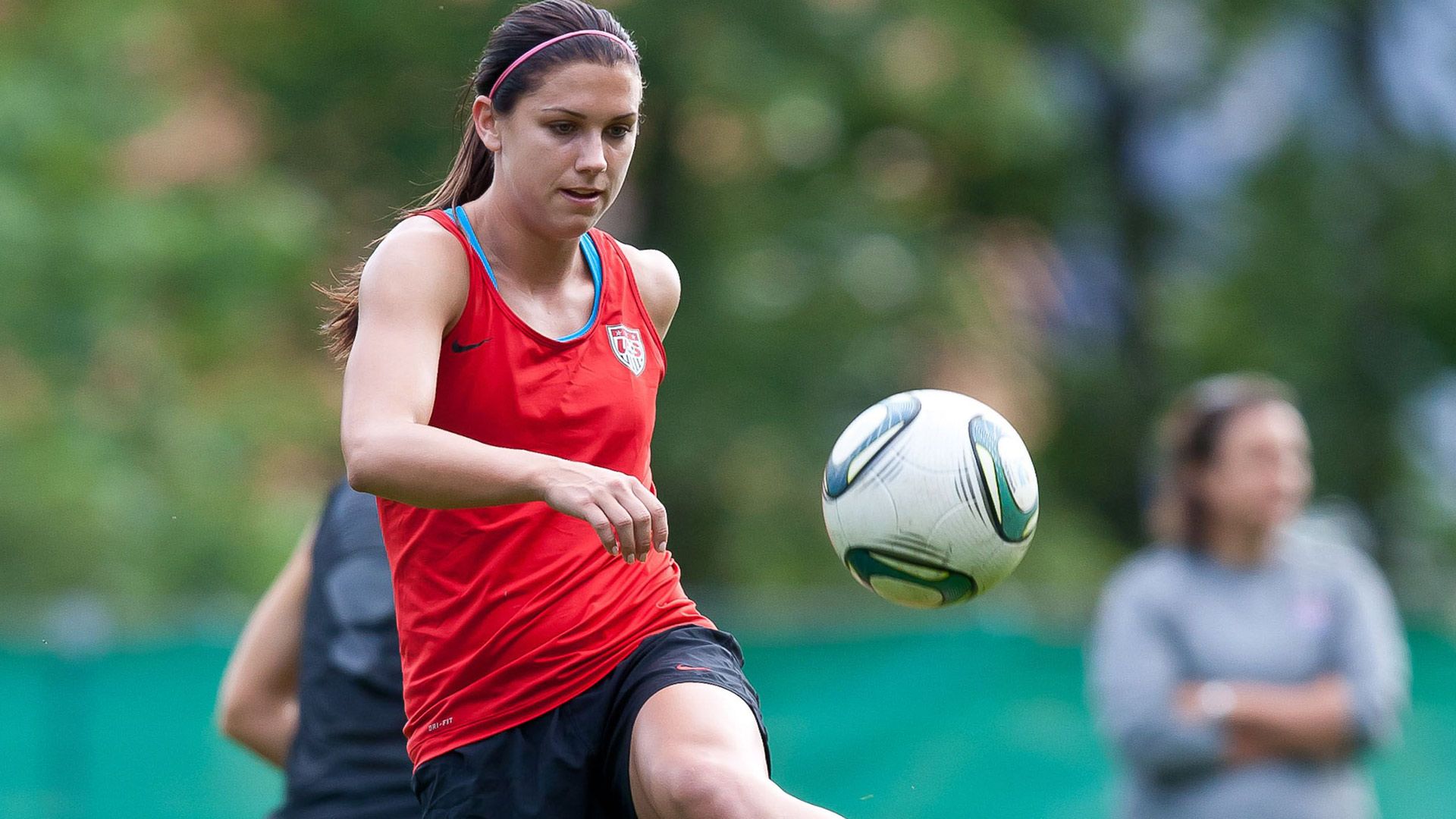 football girl wallpaper, sports, ball game, women's football, ball, team sport, soccer, sports training, sports equipment, athlete, fun