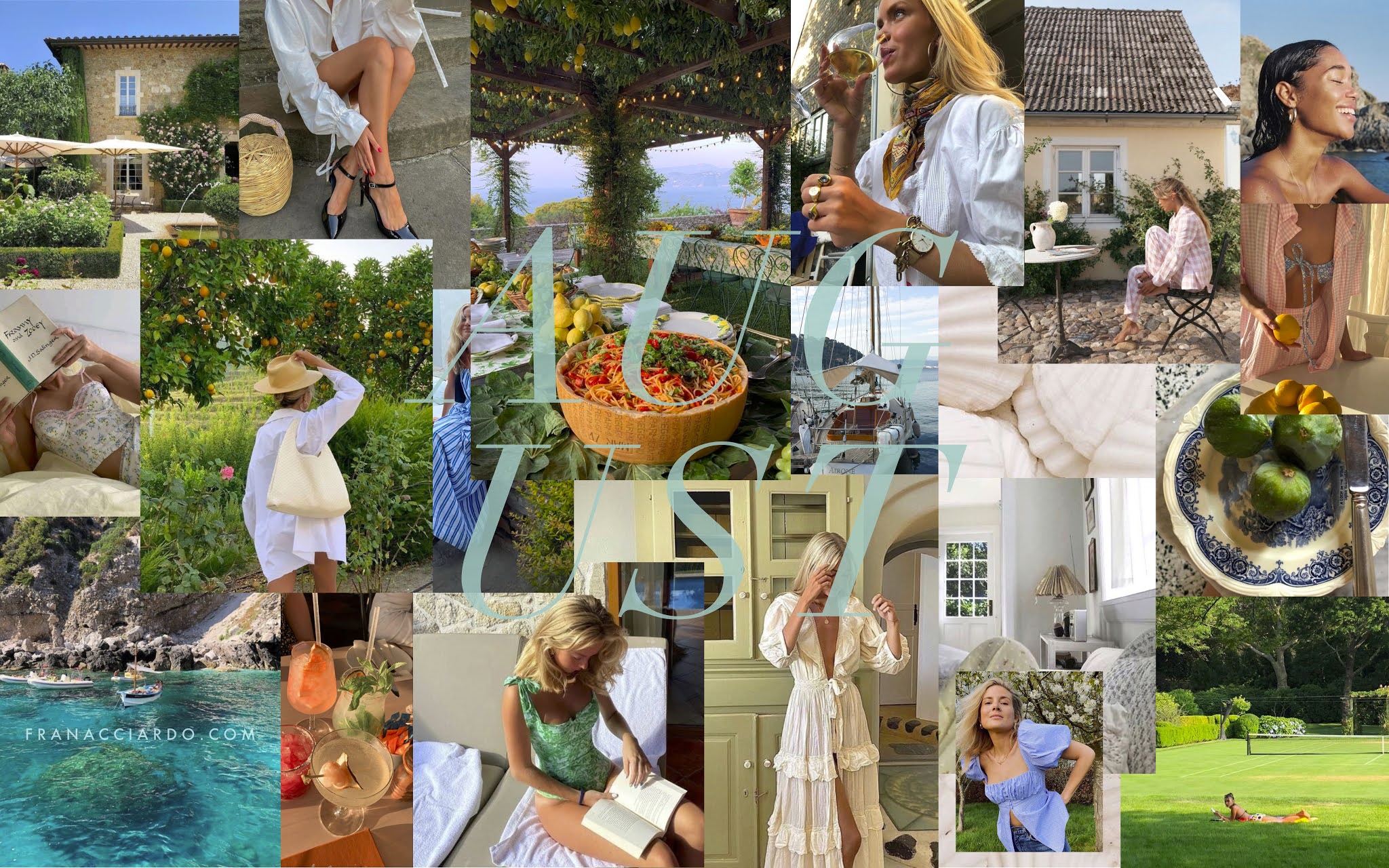 August Moodboard (Desktop Wallpaper!)