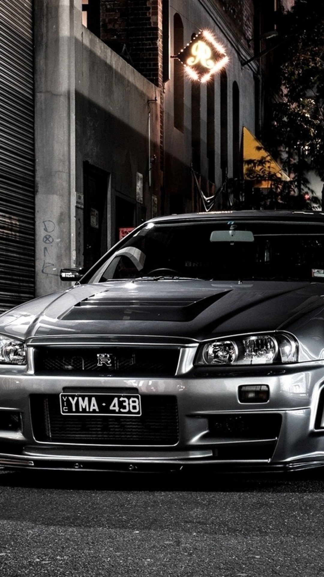 Nissan R34 HD Wallpaper iPhone 6 / 6S Plus