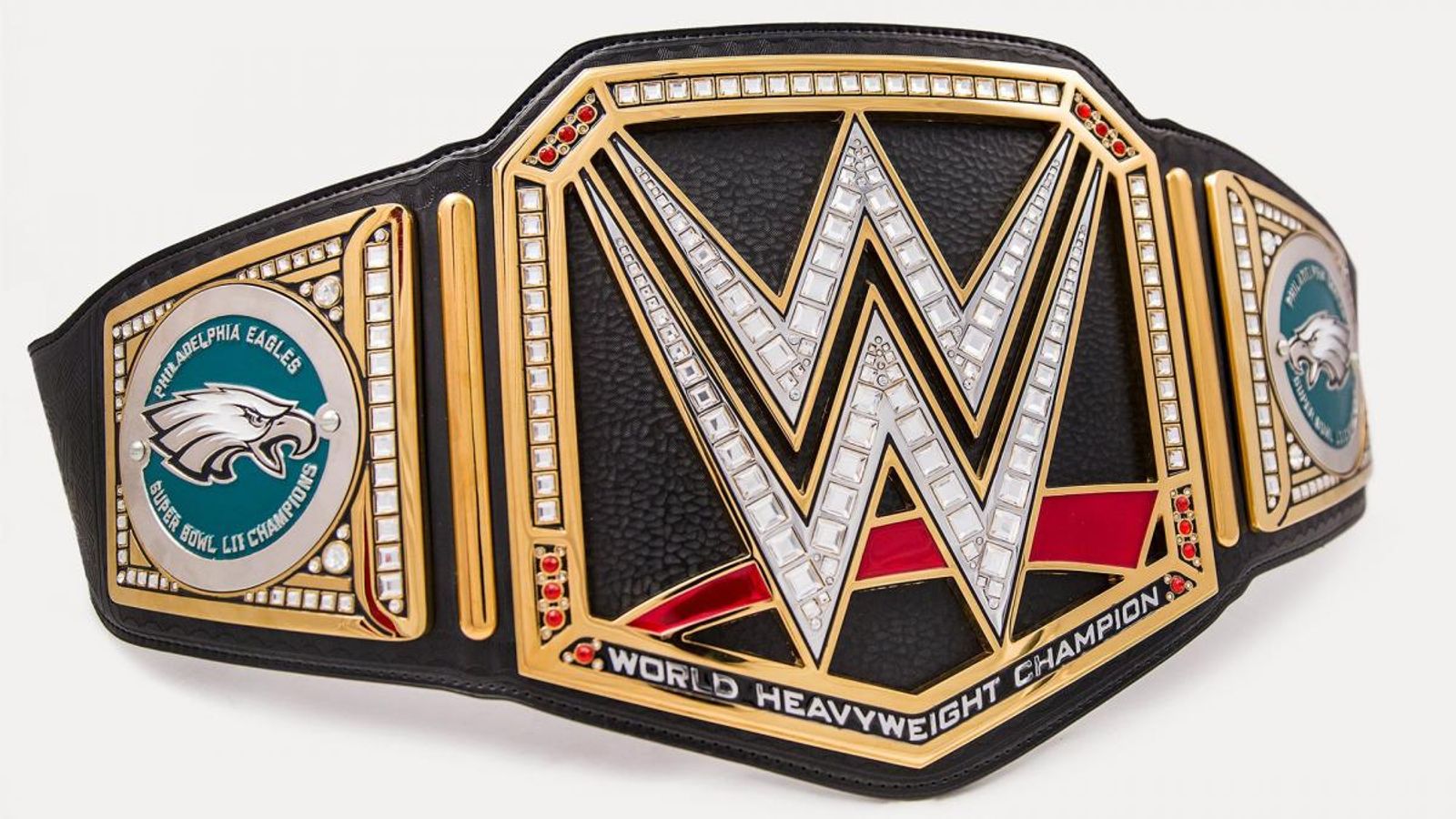 WWE gives Philadelphia Eagles custom belt to celebrate Super Bowl LII victory