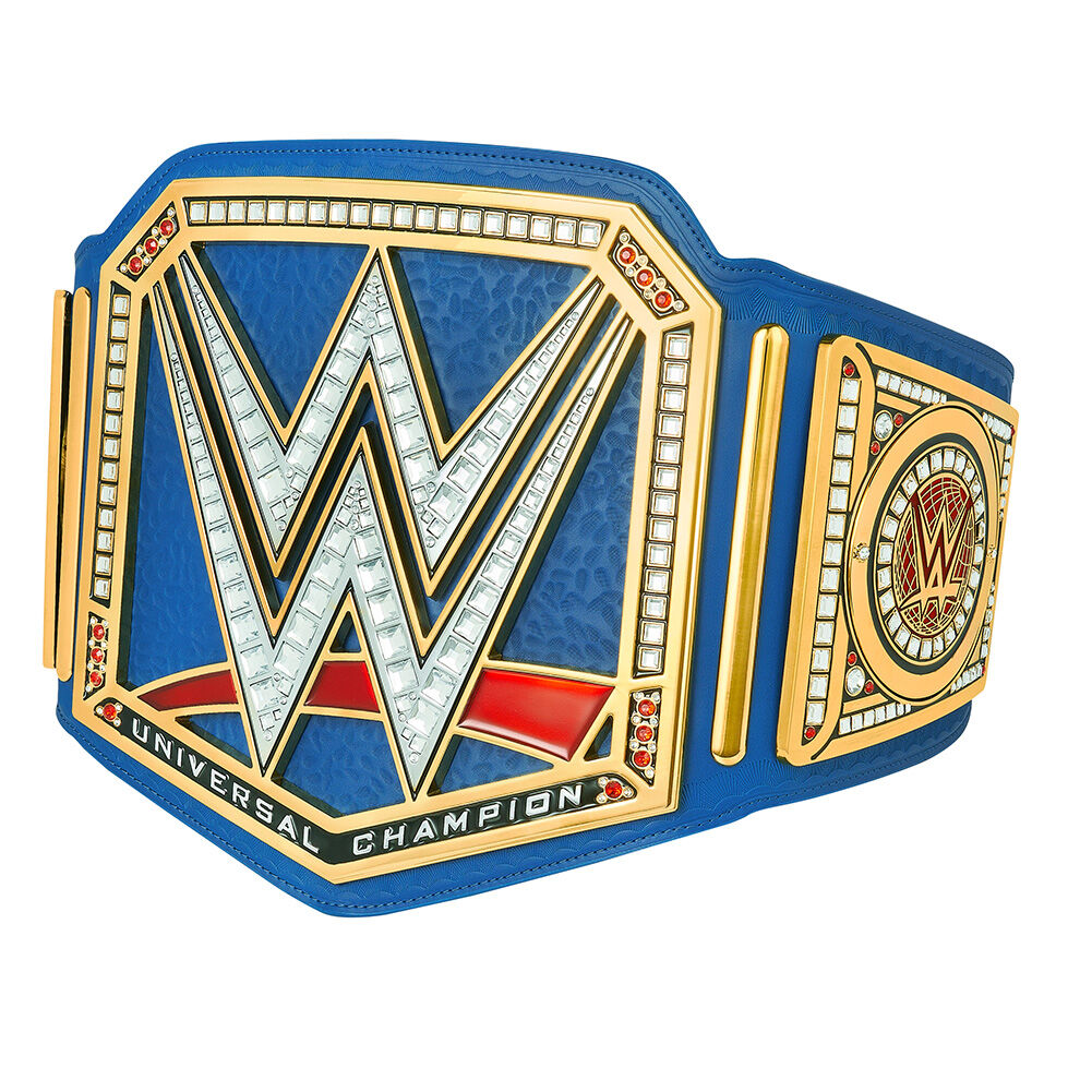 Official WWE Authentic Universal Championship Blue Replica Title Belt