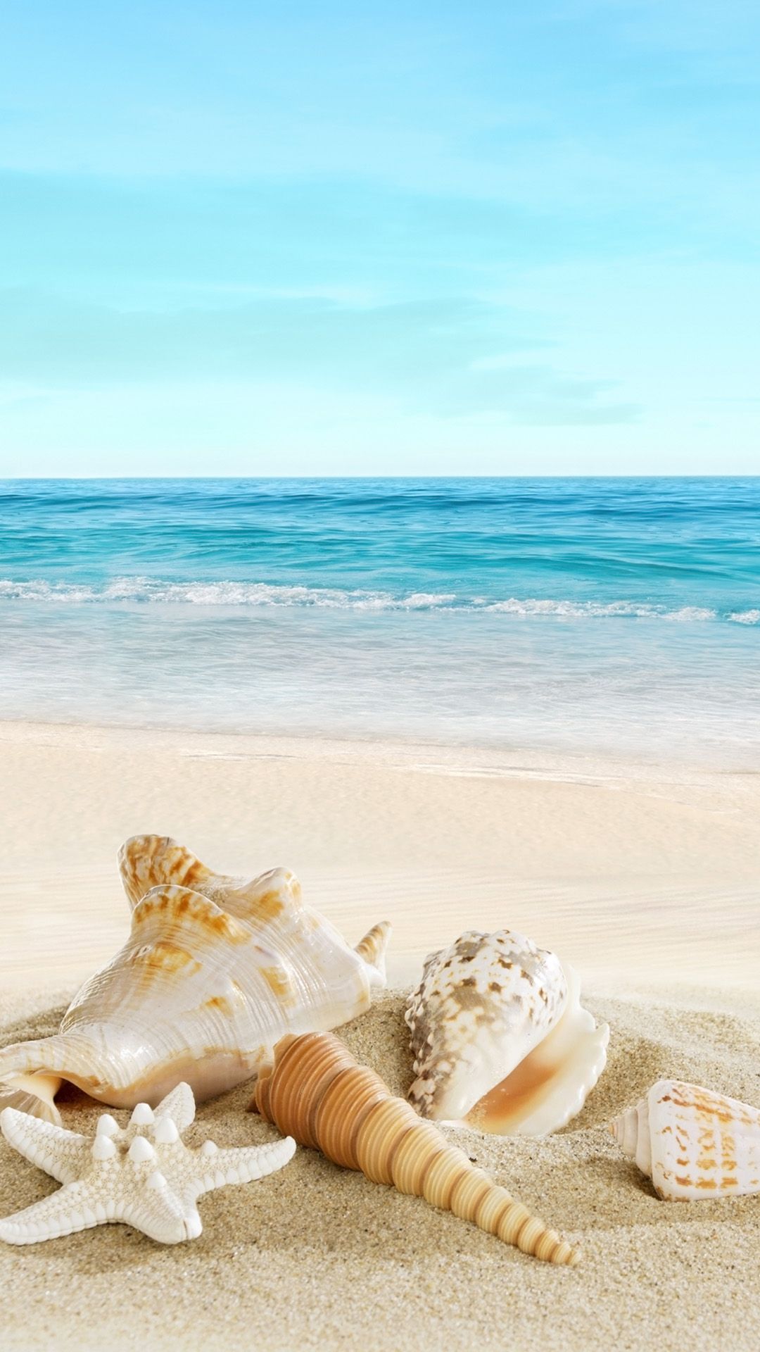Summer Beach iPhone Wallpaper, HD Summer Beach iPhone Background on WallpaperBat