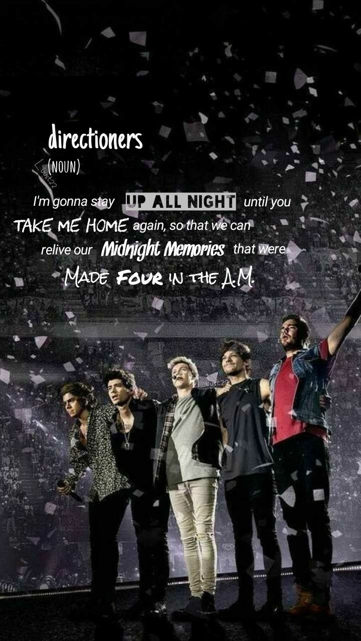 One Direction Where We Are Tour group photo directioners wallpaper lockscreen aesthetic. One direction drawings, One direction collage, One direction quotes