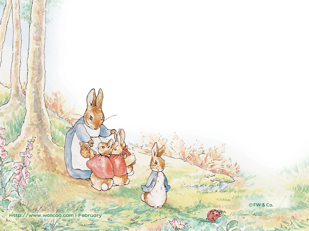 Beatrix Potter Wallpaper