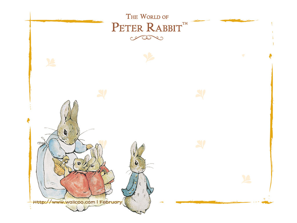 Peter Rabbits Beatrix World Wallpaper  Beatrix potter illustrations Beatrix  potter Illustration