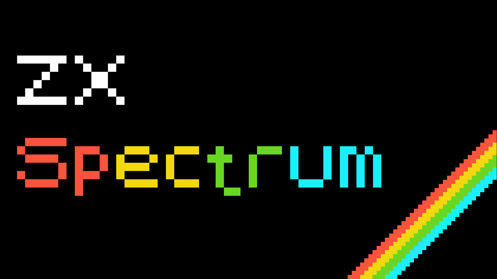 ZX Spectrum. Desktop wallpaper. 1920x1080