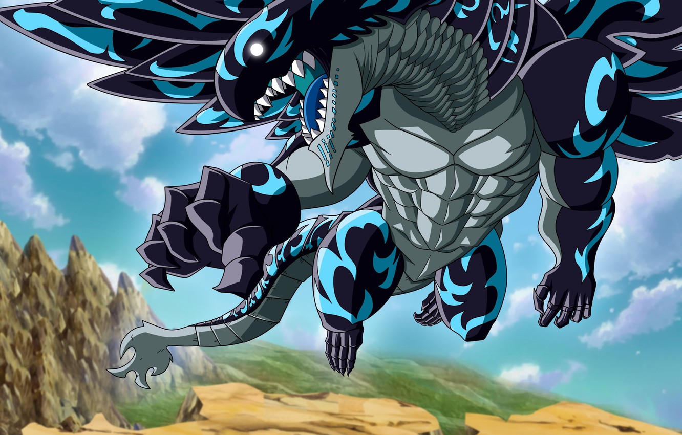 Wallpaper anime, manga, japanese, Fairy Tail, mahou, Acnologia, madoshi image for desktop, section сёнэн