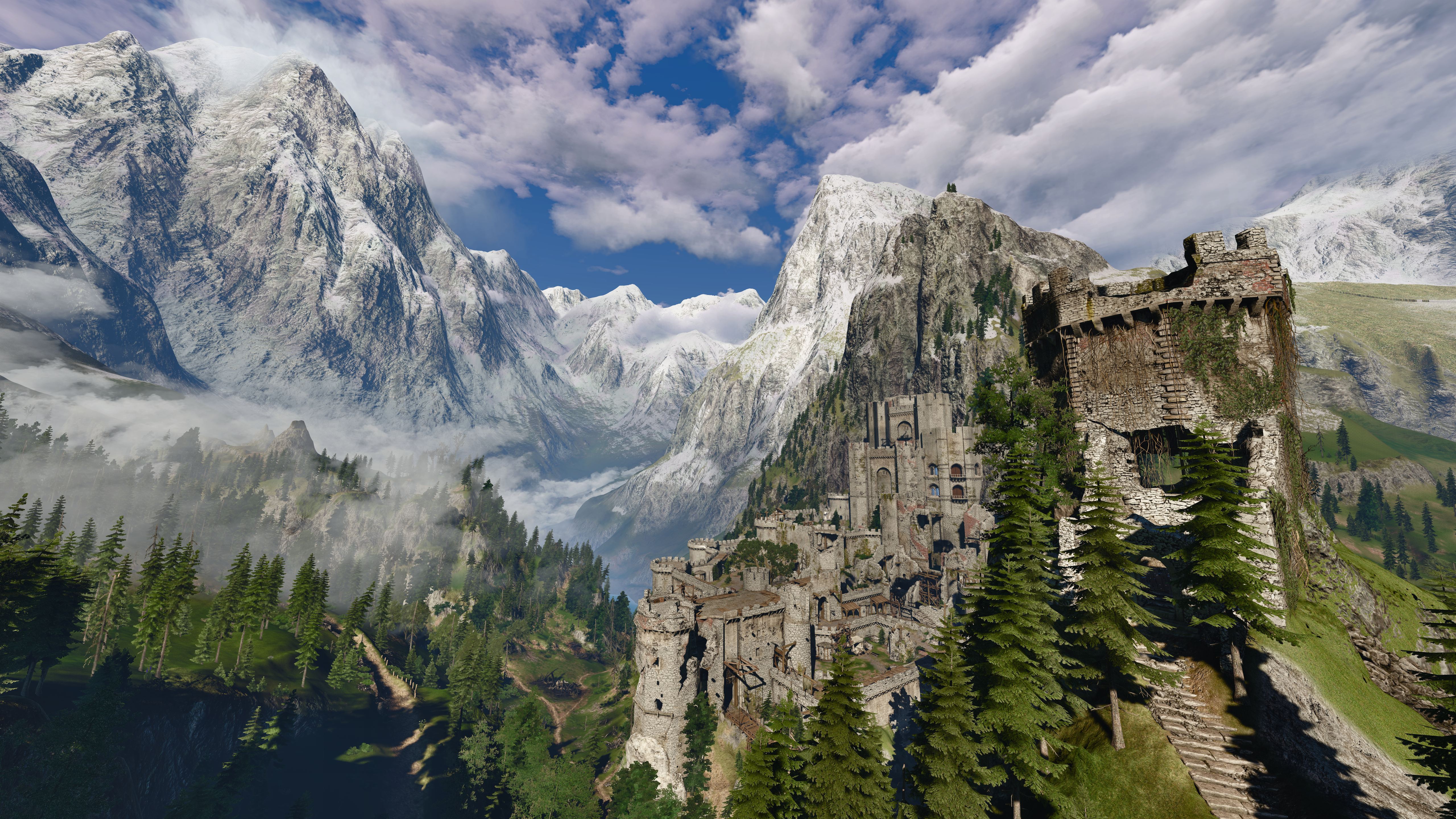 The Witcher 3: Wild Hunt, Kaer Morhen, Video games Wallpaper HD / Desktop and Mobile Background