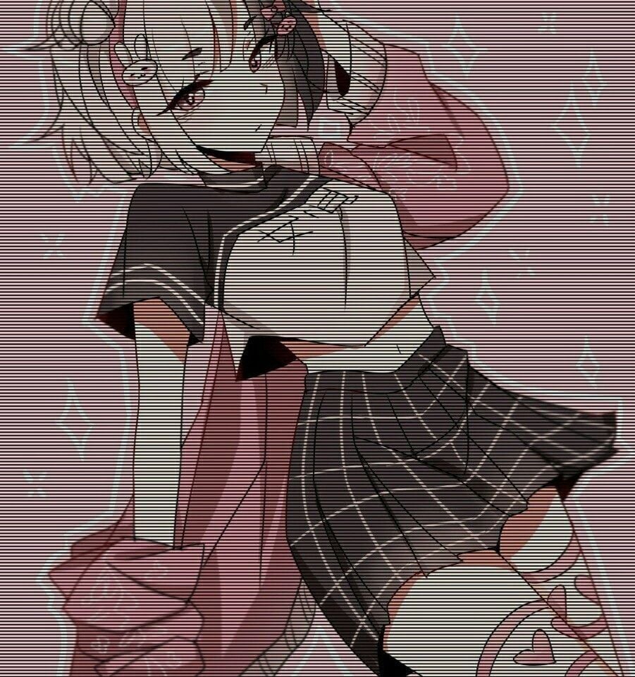 Grunge anime Girl - Discord Pfp