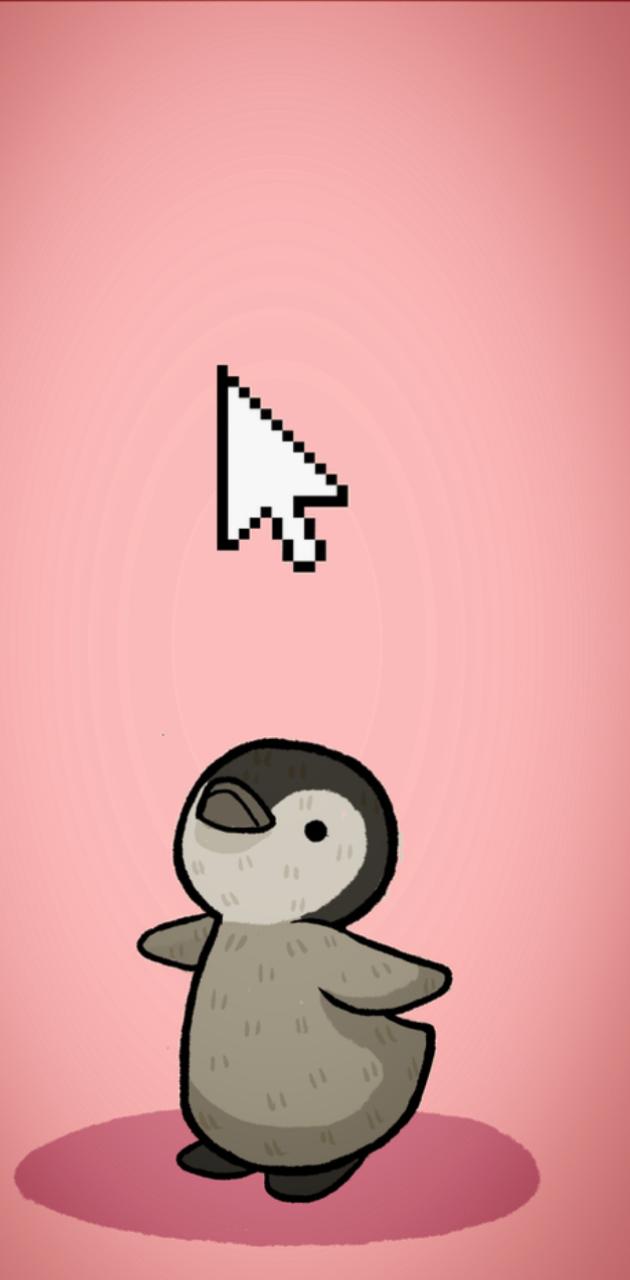Baby penguin wallpaper