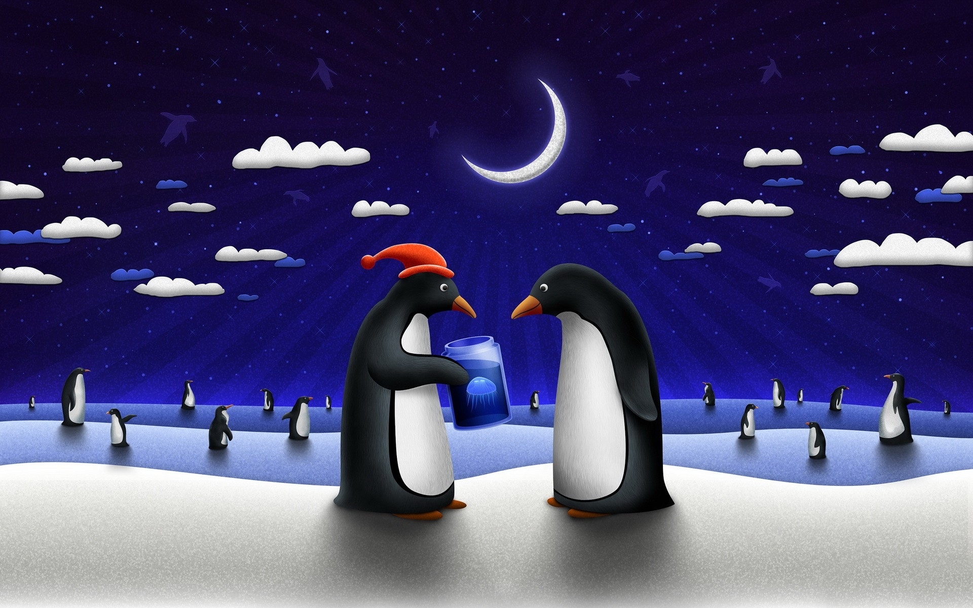 Funny Penguins wallpaper. Funny Penguins