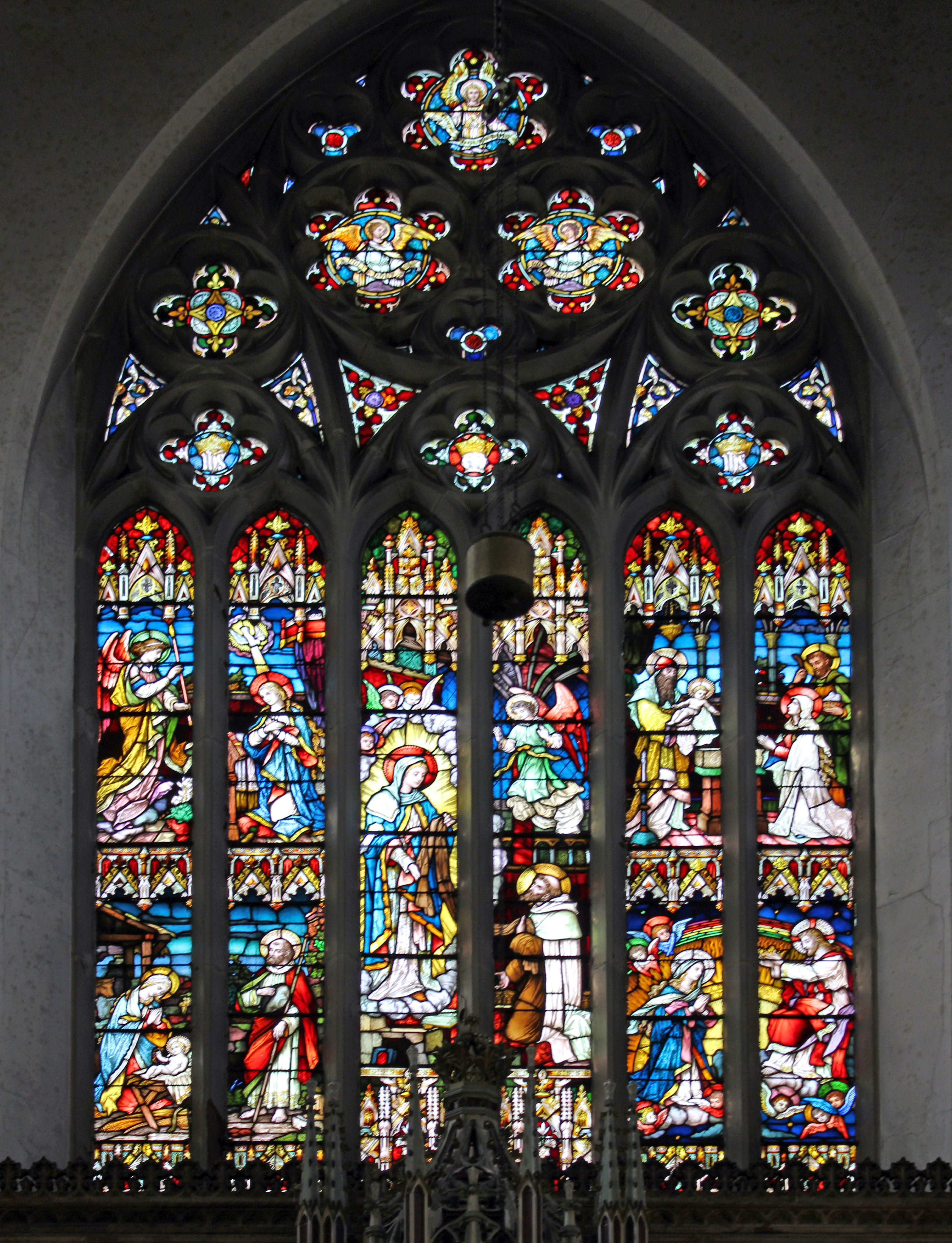 East window, Our Lady of Mount