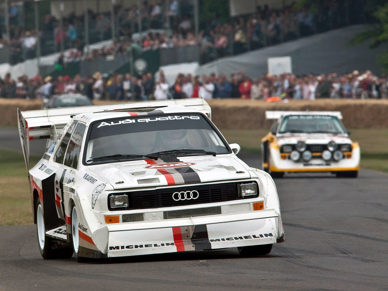 Audi Sport quattro S1 Pikes Peak Hill Climb '1986–87 Wallpaper and Background Imagex1200