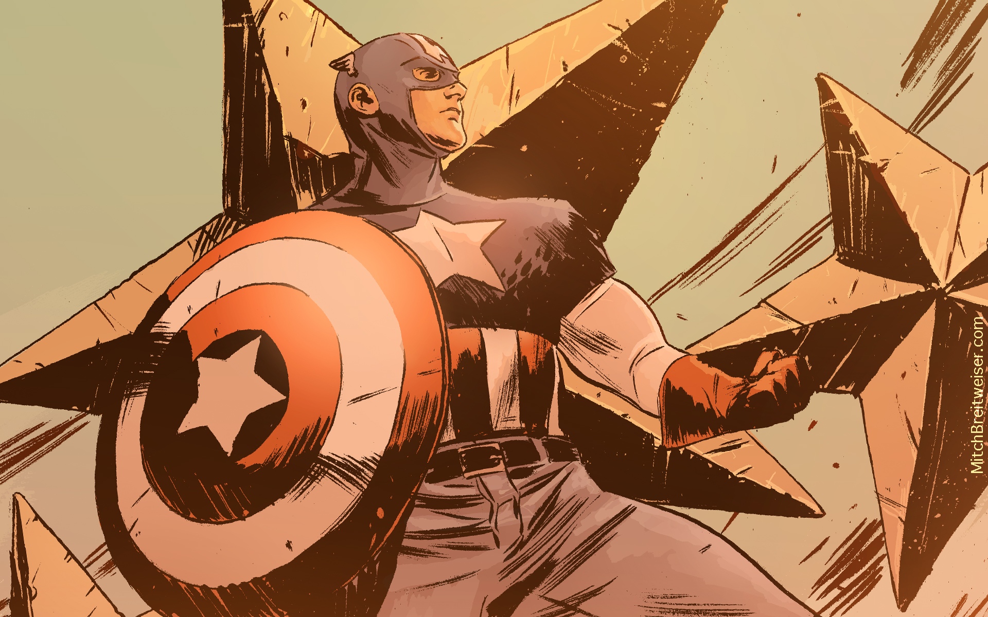 Captain, america, graphic, novel