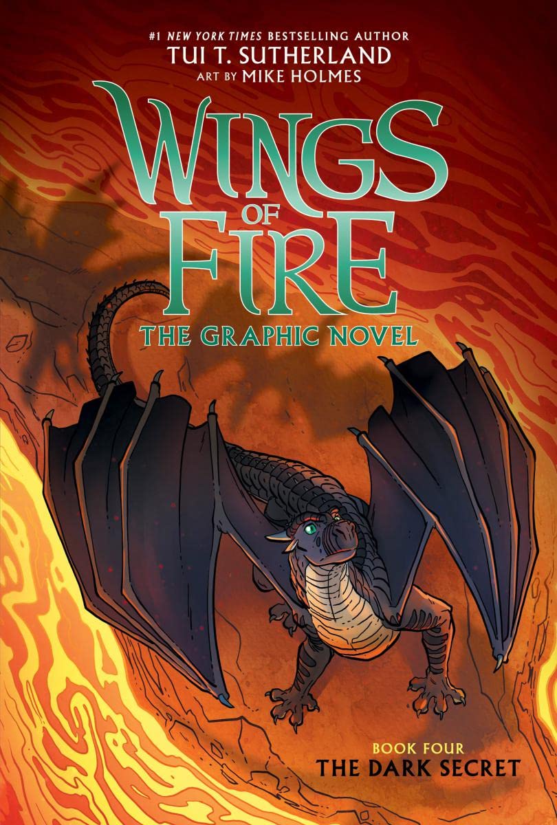 Wings of Fire: The Dark Secret: A Graphic Novel (Wings of Fire Graphic Novel ): Sutherland, Tui T., Holmes, Mike: 9781338344226: Books