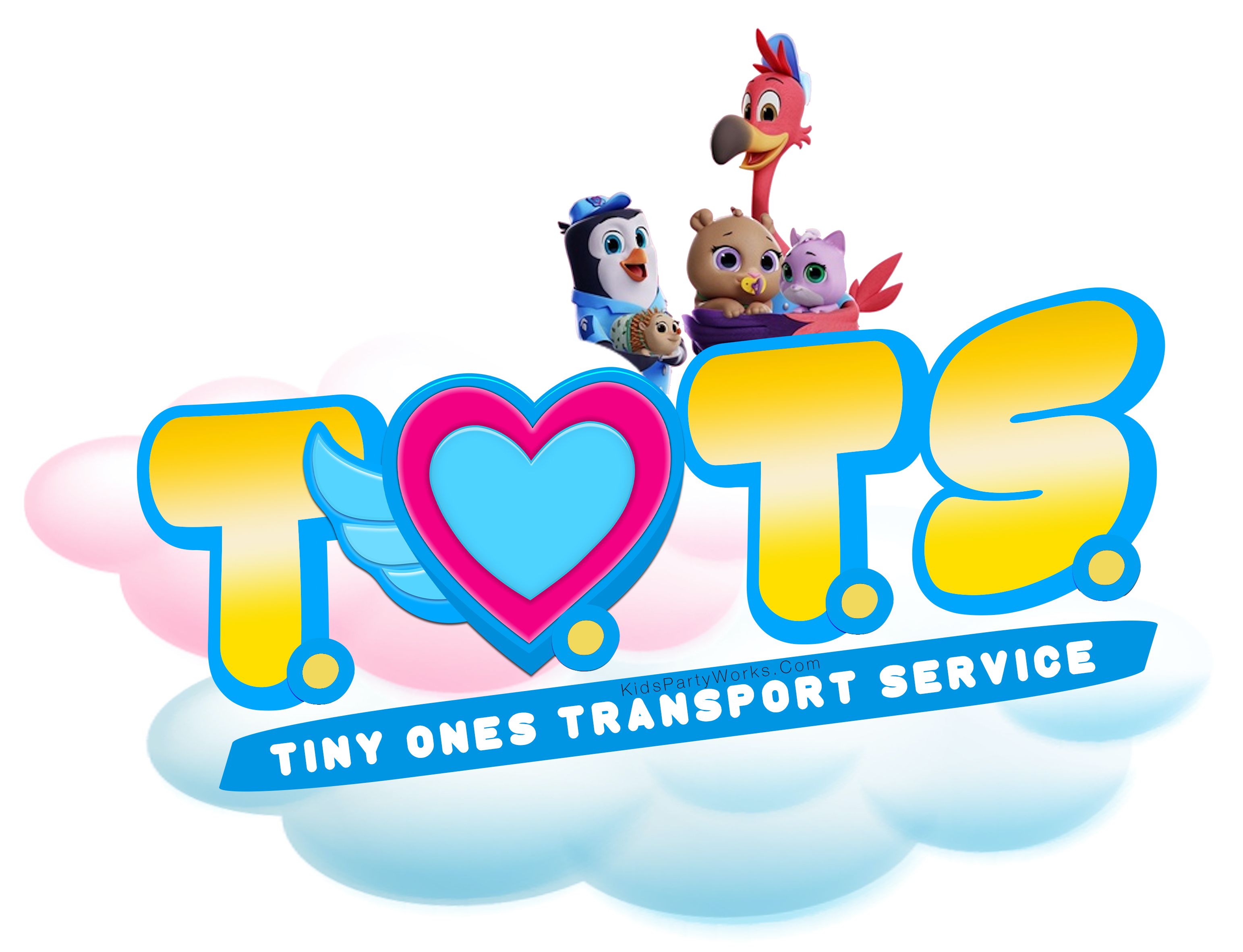 TOTS Font by KidsPartyWorks.Com. Disney junior birthday party, Disney birthday cakes, T.o.t.s birthday party