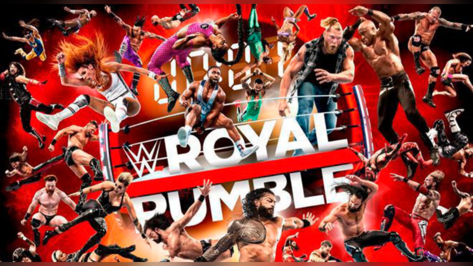 WWE Royal Rumble 2022 Match Card
