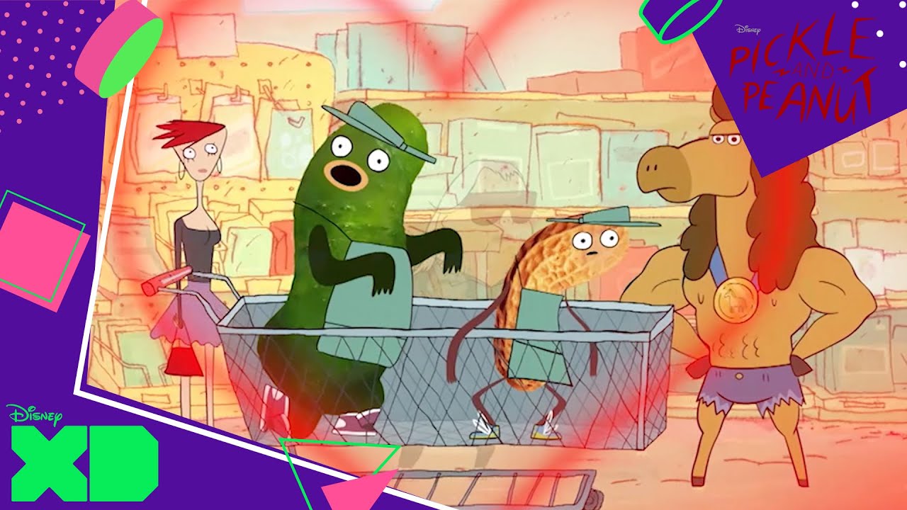 Pickle and Peanut. Love Remix. Official Disney XD UK