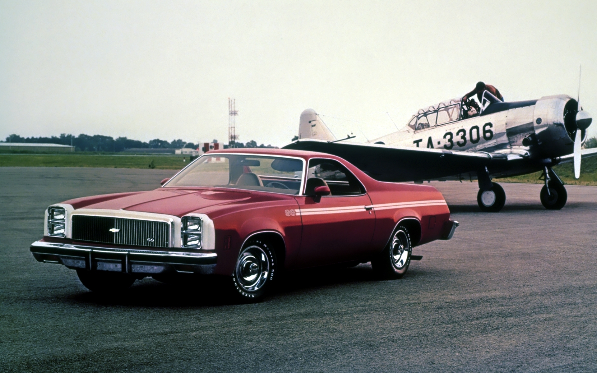 chevrolet, El, Camino, S s, 1973, Muscle Wallpaper HD / Desktop and Mobile Background