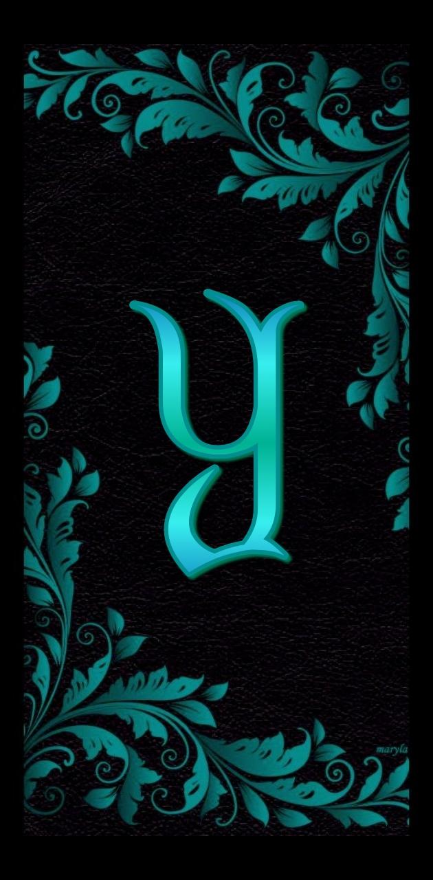 Turquoise Y wallpaper