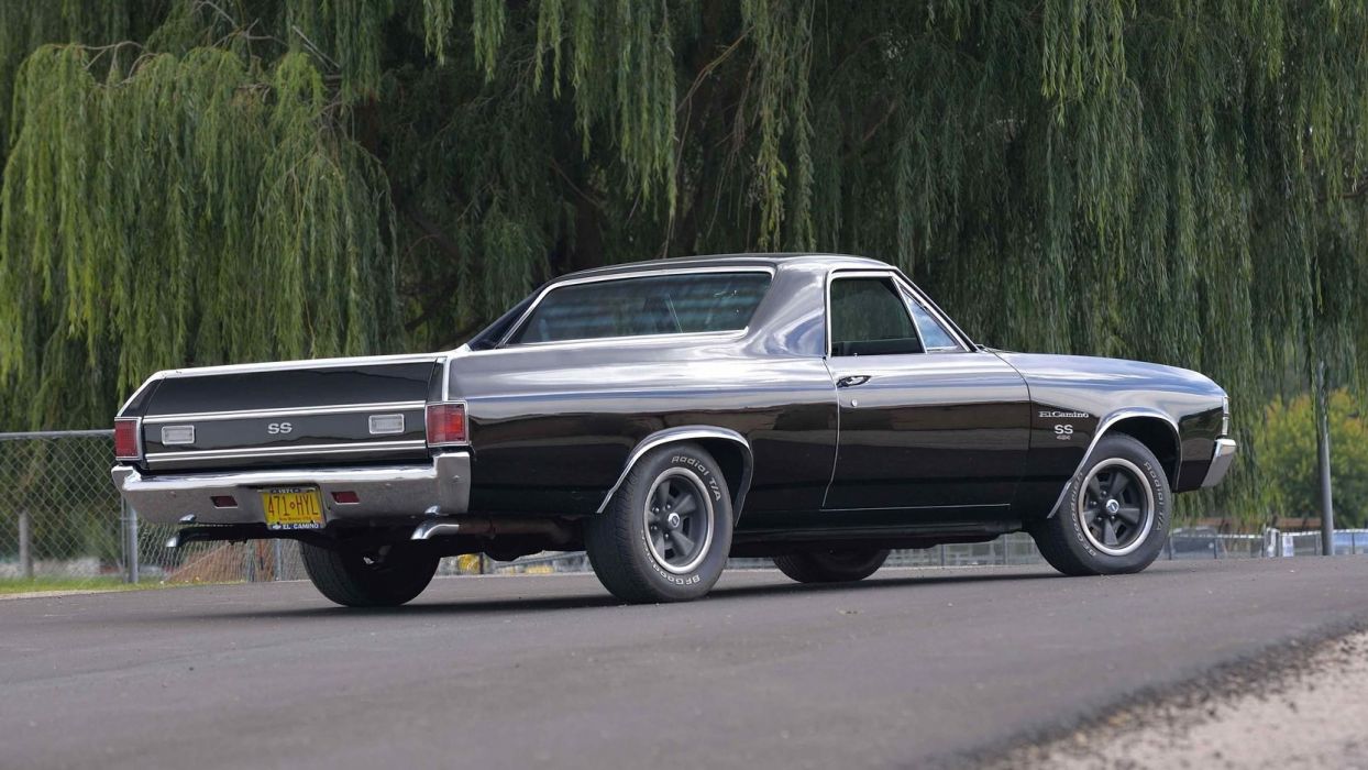 CHEVROLET EL CAMINO Pickup Cars Black (ss) Wallpaperx936