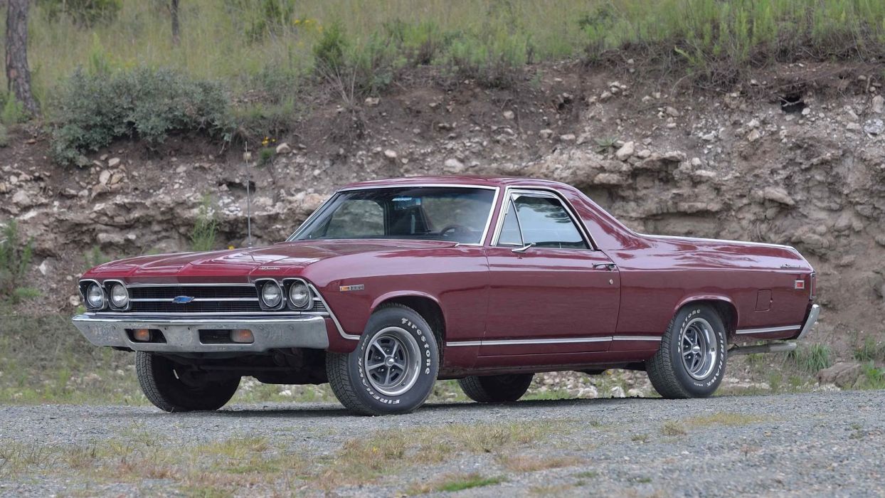 CHEVROLET EL CAMINO Pickup Cars Maroon Wallpaperx936