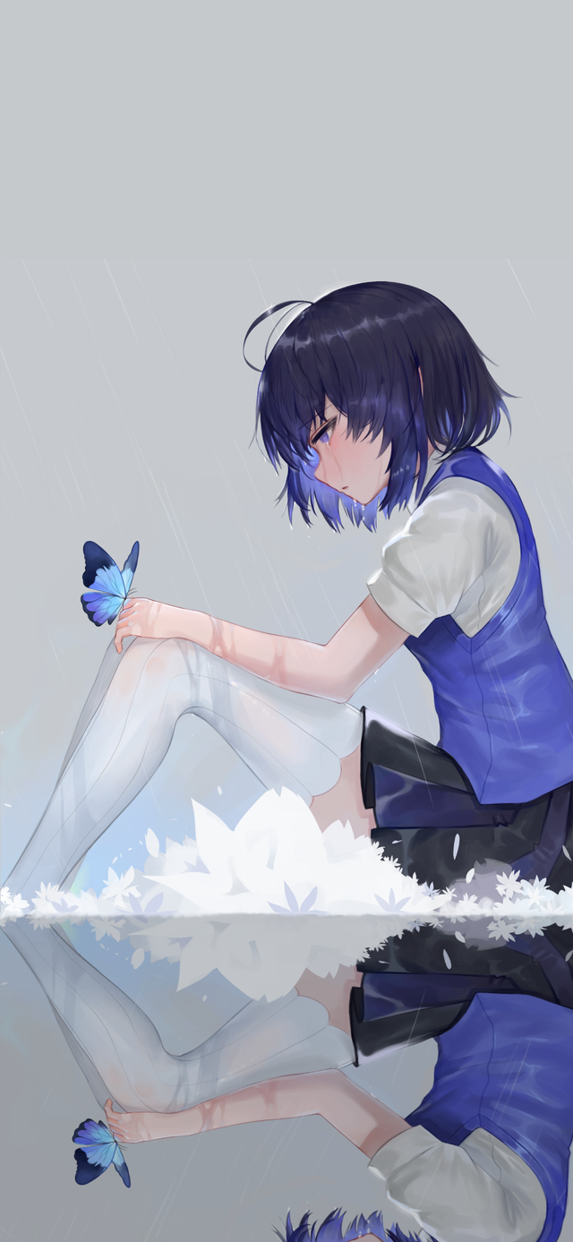 Edited an Art to be my new Phone Wallpaper UwU
