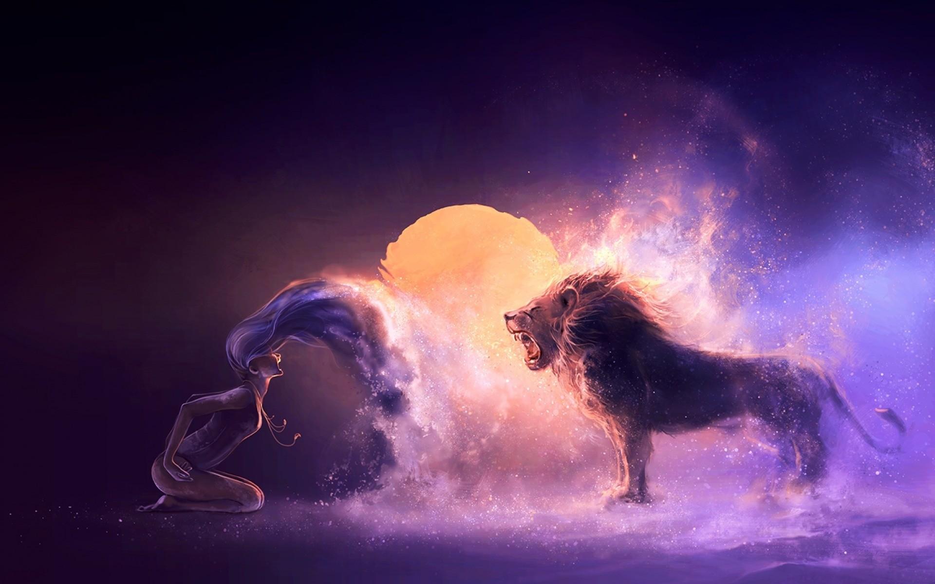 Leo Zodiac Sign Wallpaper
