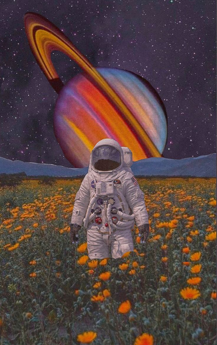 collage art. Saturn art, Surreal art, Astronaut art. Surreal art, Saturn art, Astronaut wallpaper