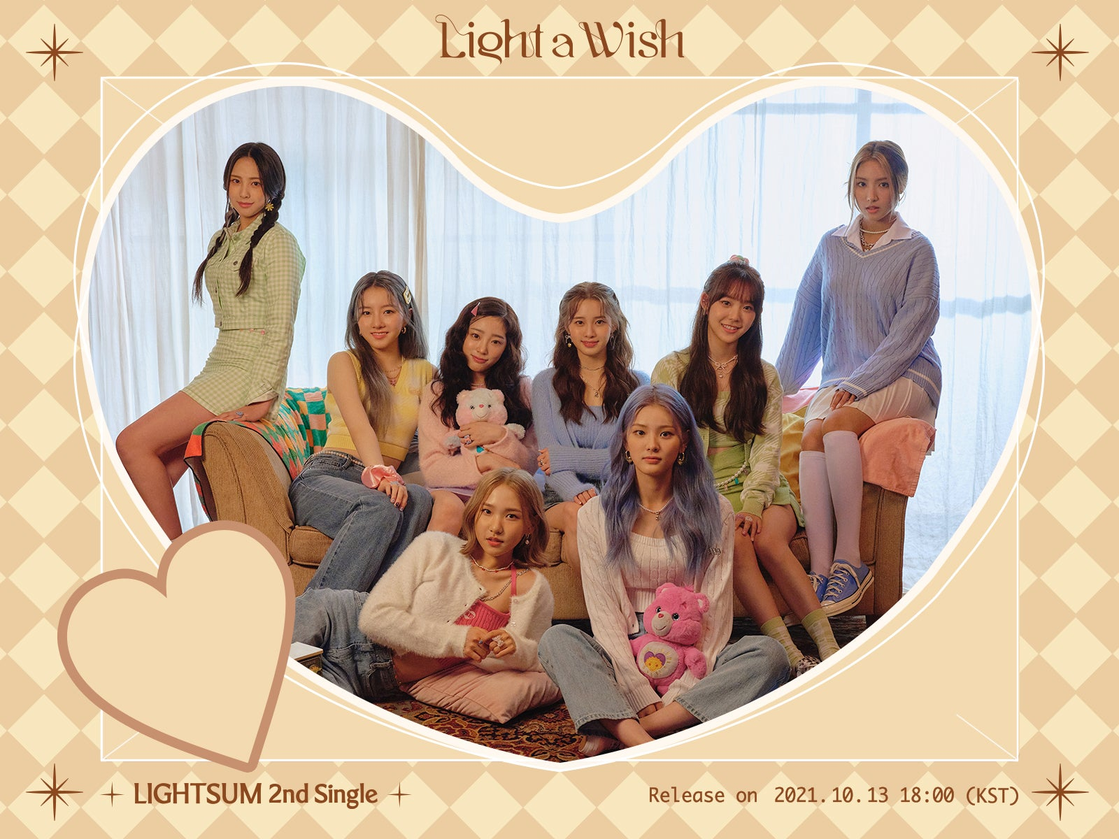 LIGHTSUM drops more teaser photo ahead of their first comeback with 'Light a Wish'