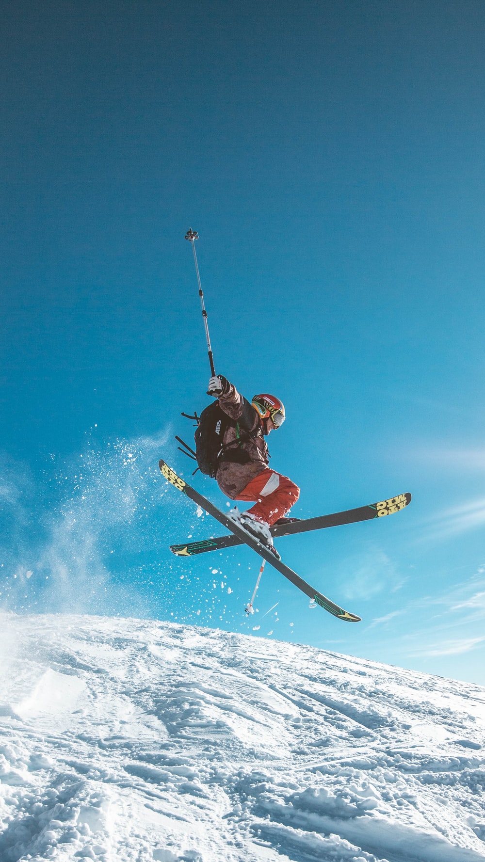 Snow Skiing Picture. Download Free Image