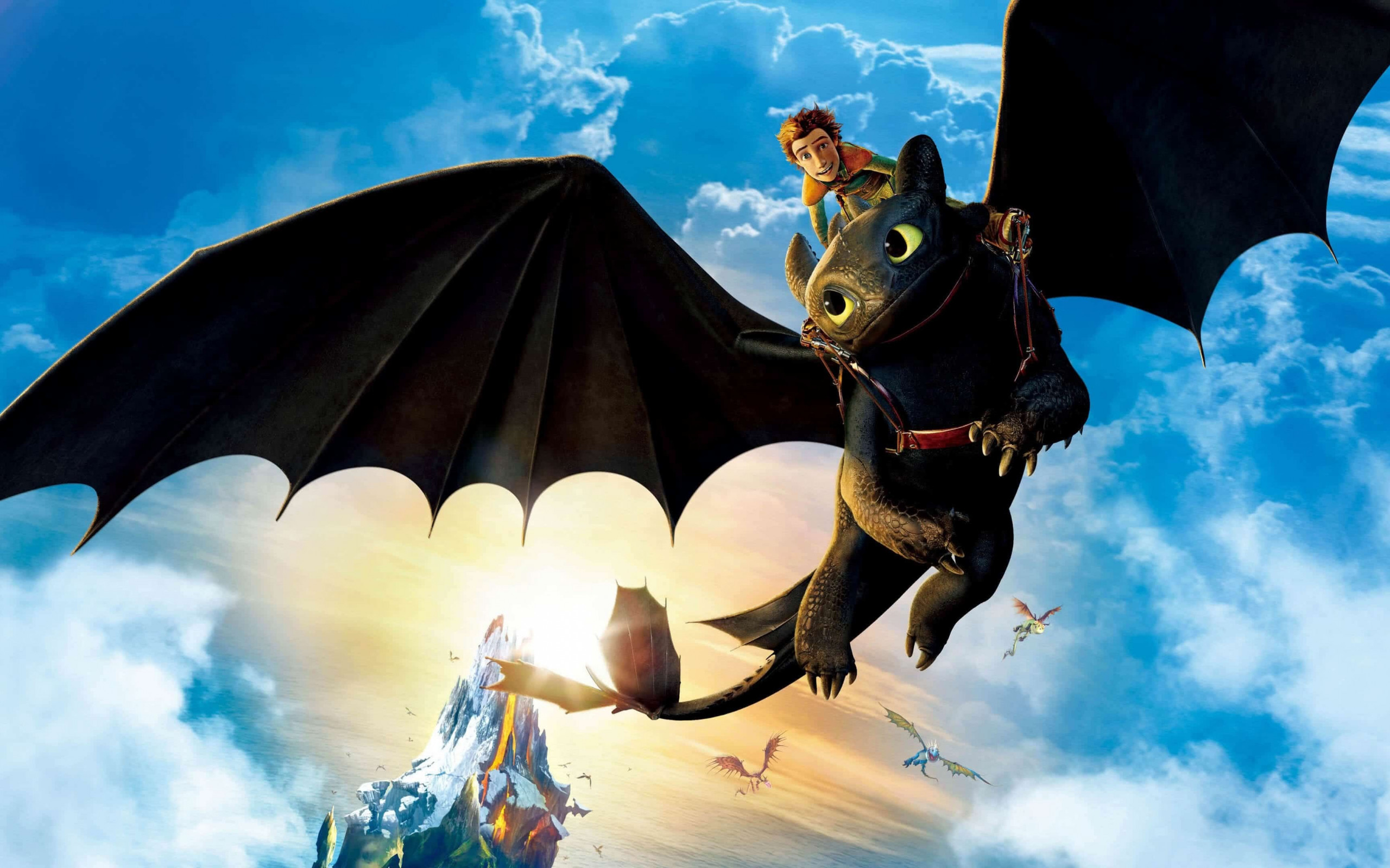 Download wallpaper: How to Train Your Dragon: The Hidden World 2560x1600