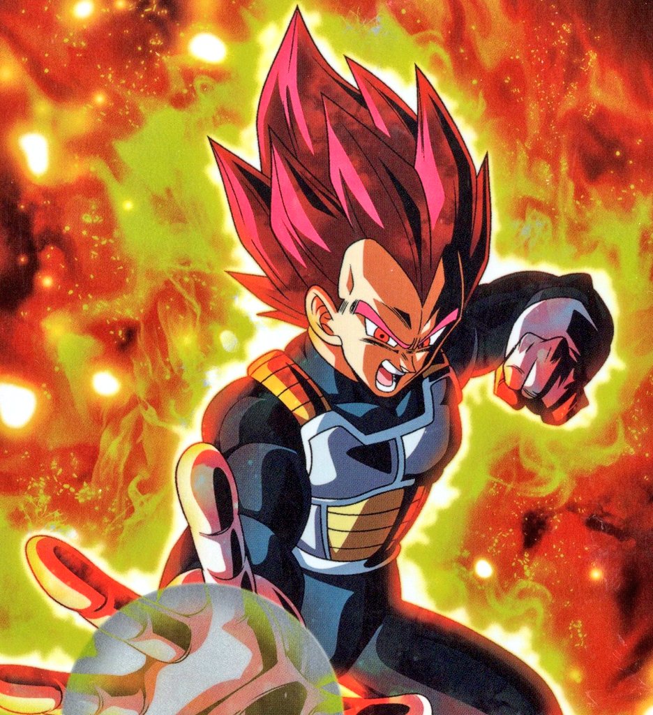 Rénaldo サイヤ人  to bless Timeline for Vegeta Fans! Here is a Great Promo Art of Super Saiyan God Vegeta