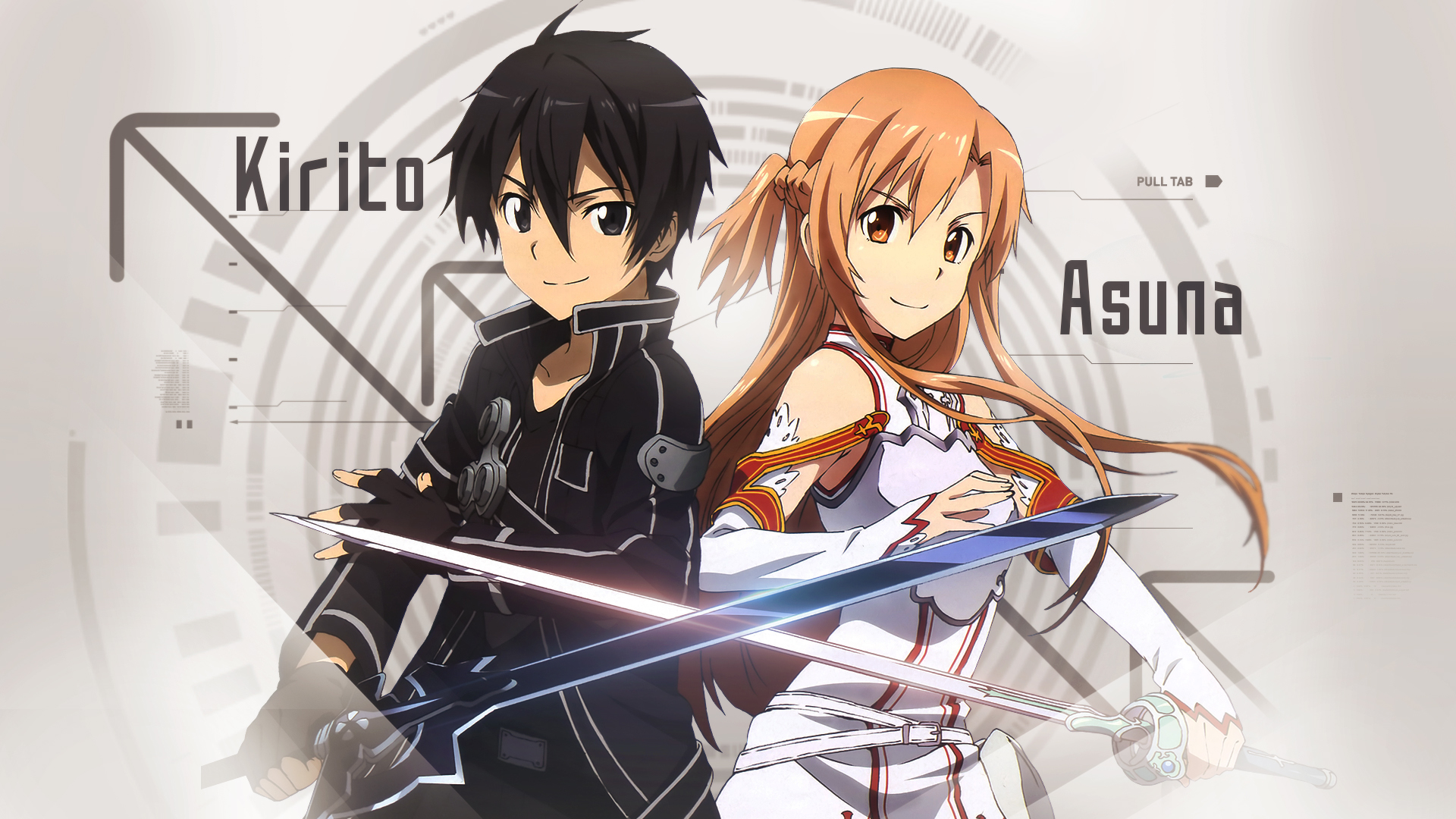 Free download Sword Art Online Kirito and Asuna Wallpaper by Trinexz [1920x1080] for your Desktop, Mobile & Tablet. Explore Sword Art Online Wallpaper Kirito. Sword Art Online 2 Wallpaper