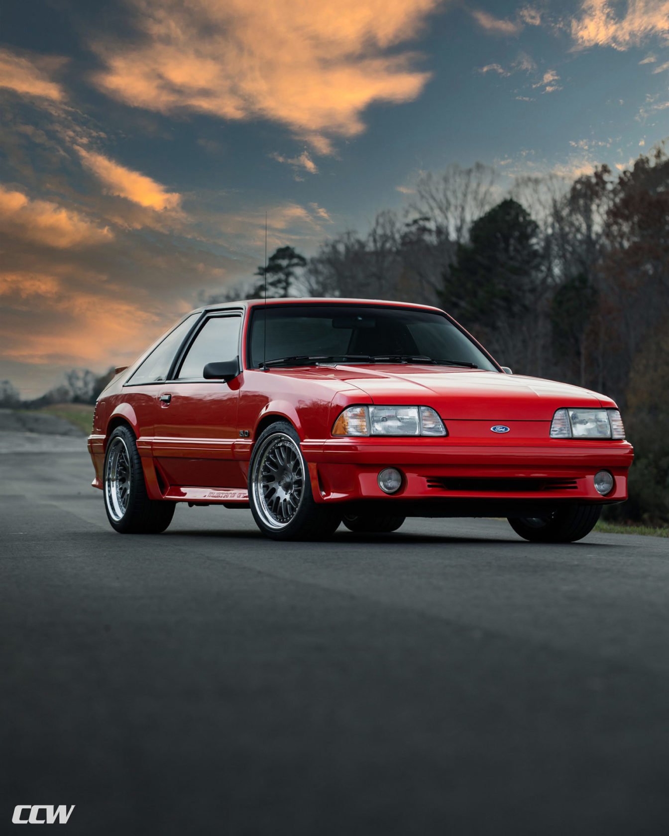 Adding A Bit Of A Twist To This Red Ford Mustang Foxbody