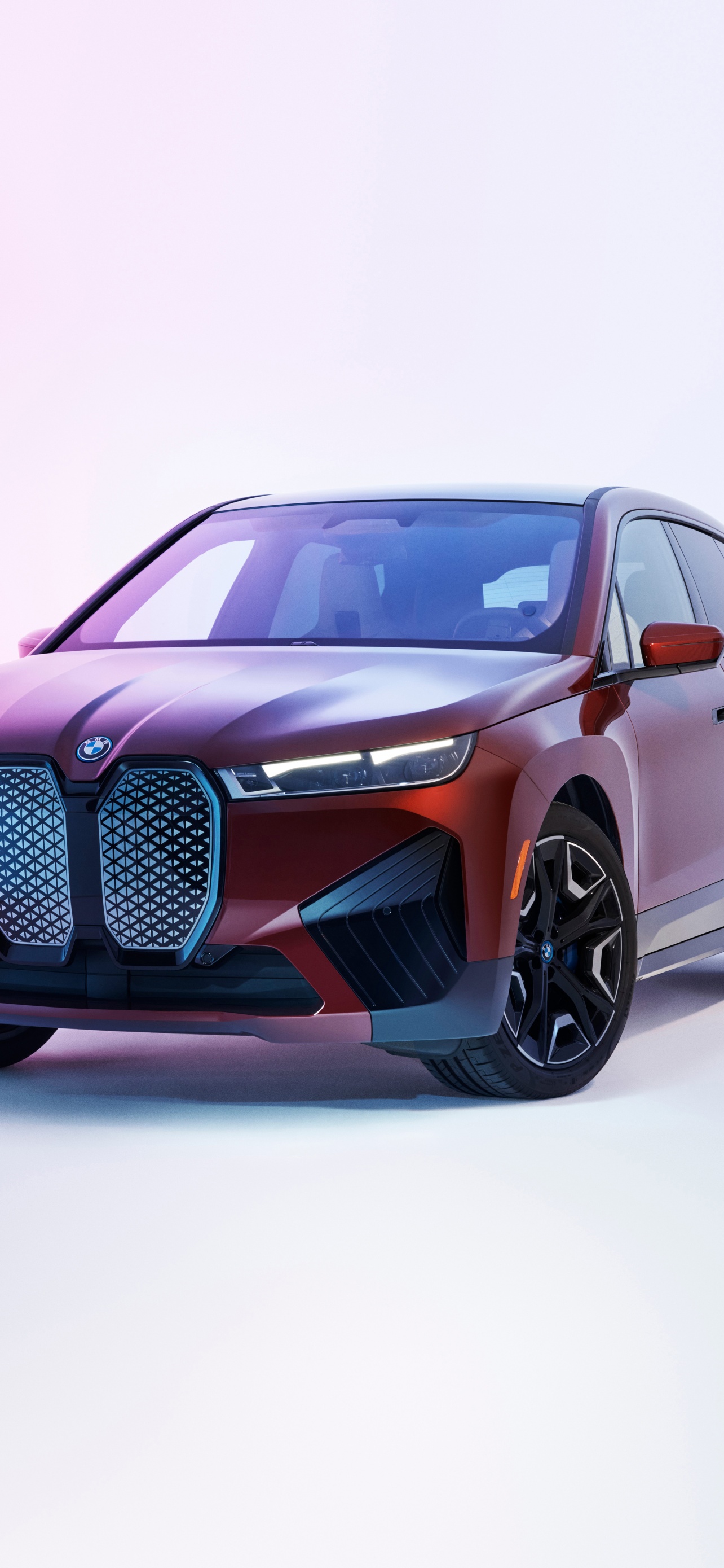 BMW iX xDrive50 Sport Wallpaper 4K, 2022, White background, 5K, Cars