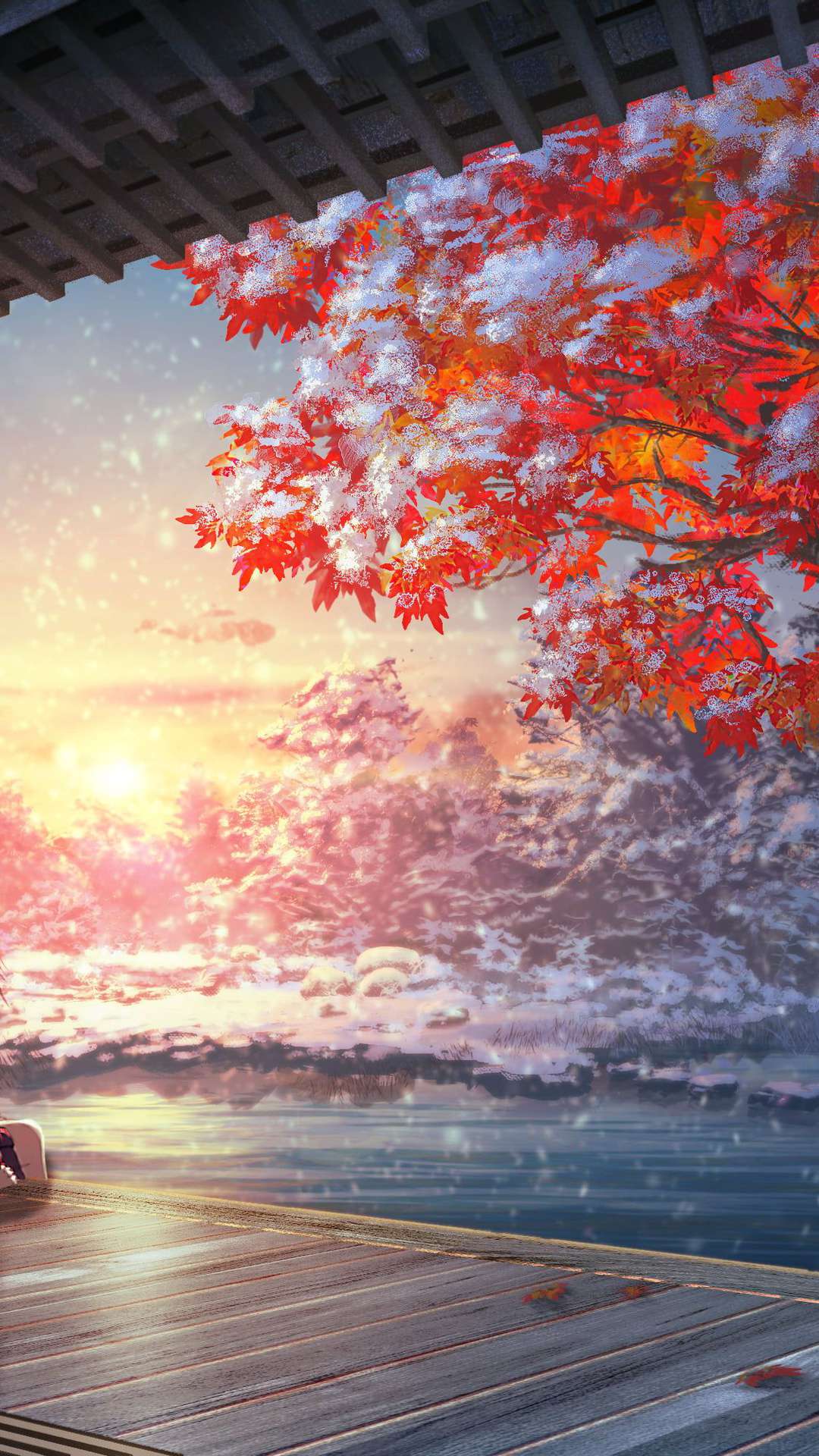 Calm Anime Wallpaper for iPhone and Android