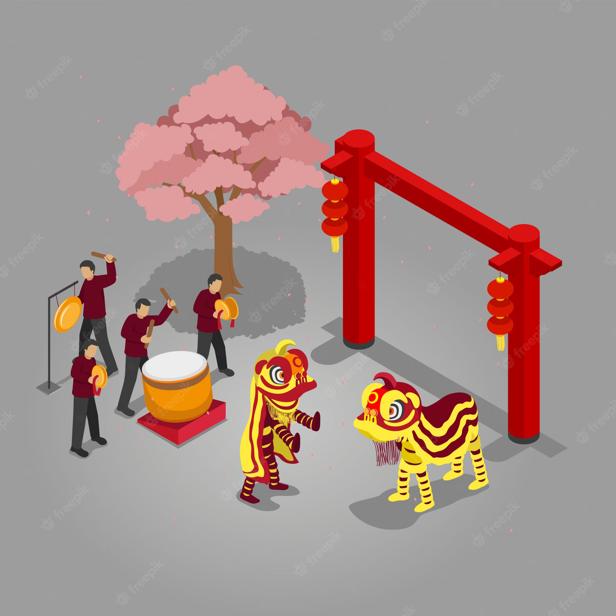 Barongsai Image. Free Vectors, & PSD