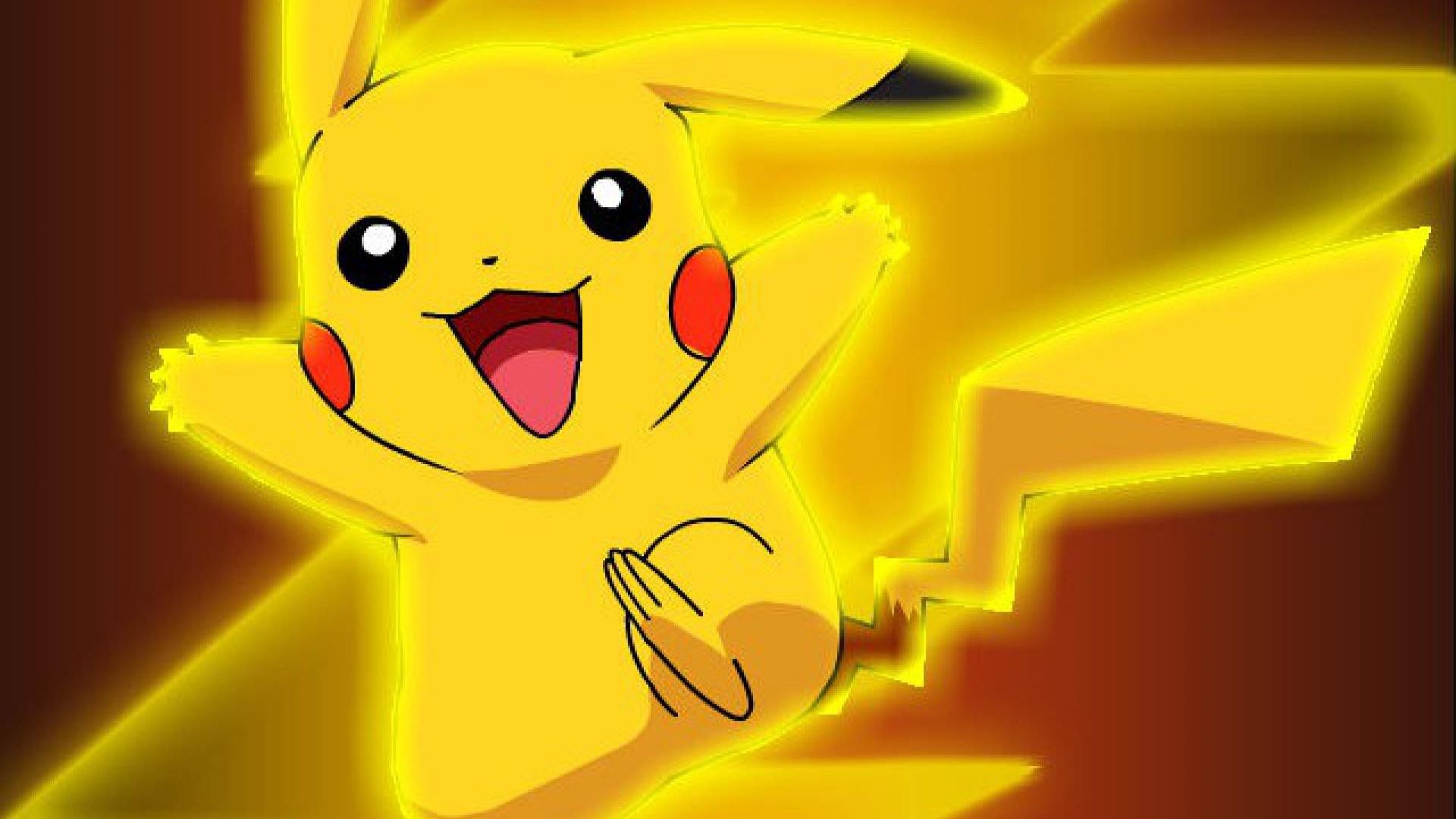 Desktop Wallpaper Happy Pikachu, Pokemon, Anime, HD Image, Picture, Background, Bfwvlz