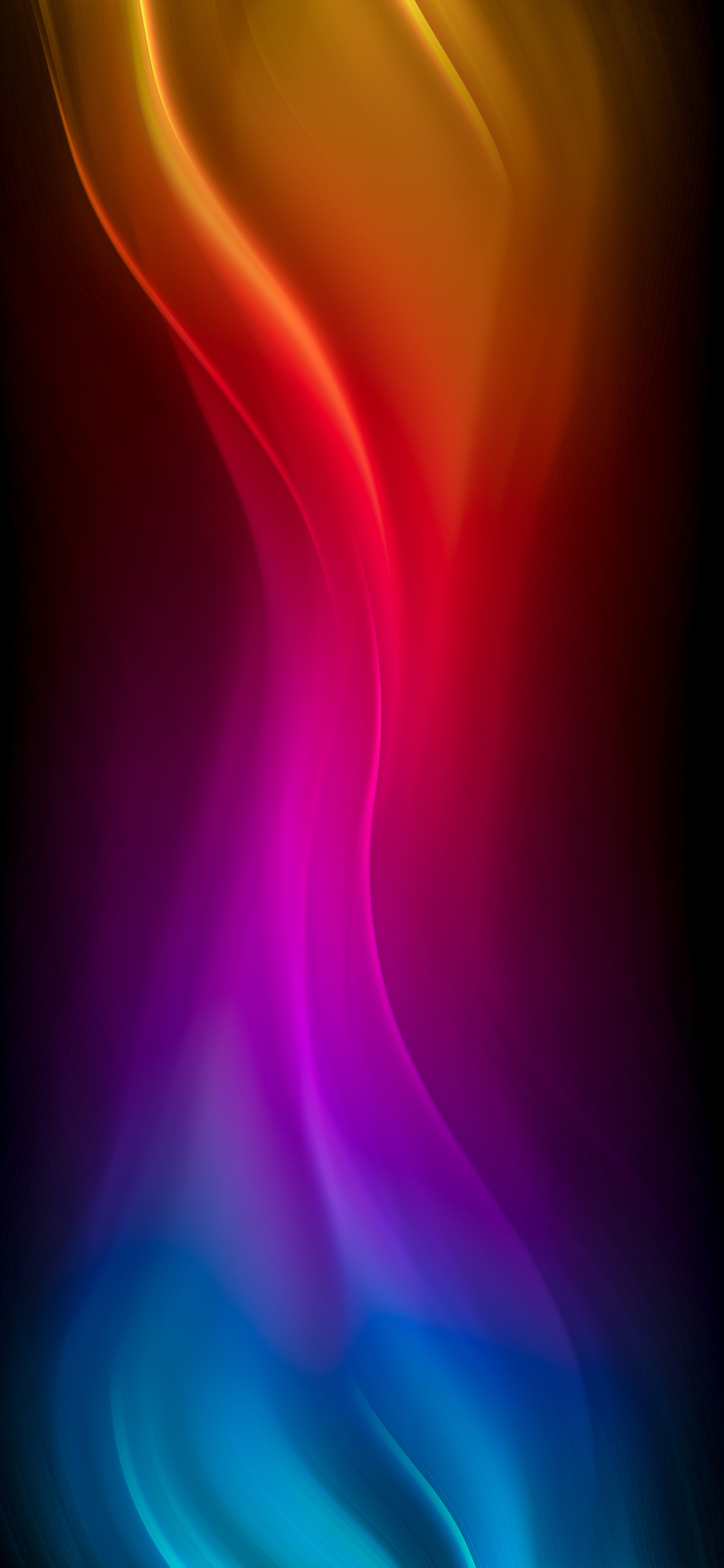 Blue Purple Red Yellow Waves 4k iPhone XS, iPhone 10, iPhone X HD 4k Wallpaper, Image, Background, Photo and Picture