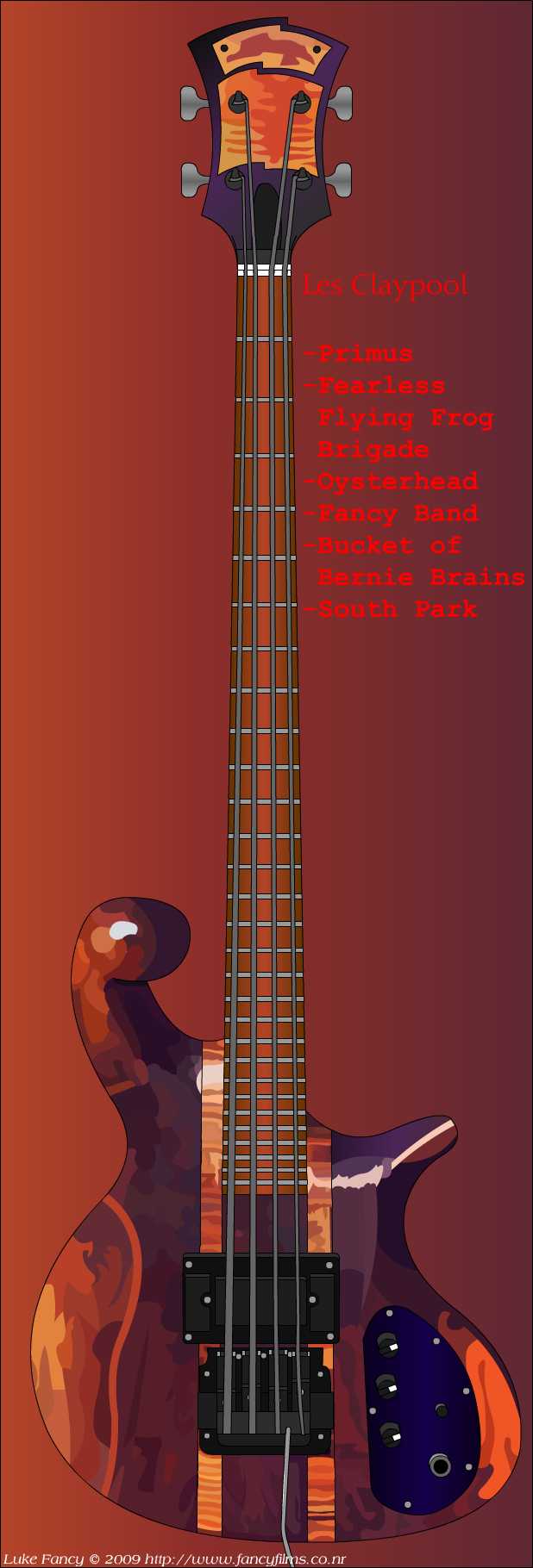 Les Claypool Bass by MAJORA64 on Newgrounds