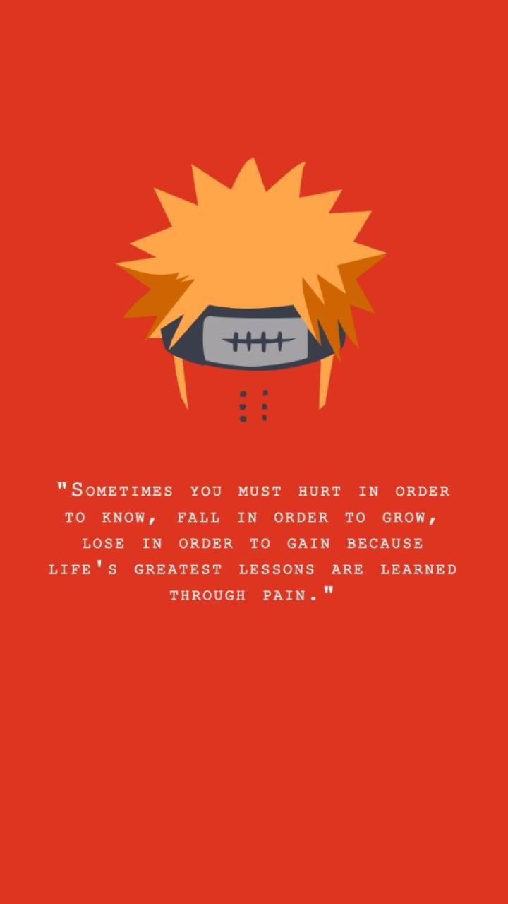 pain quotes naruto