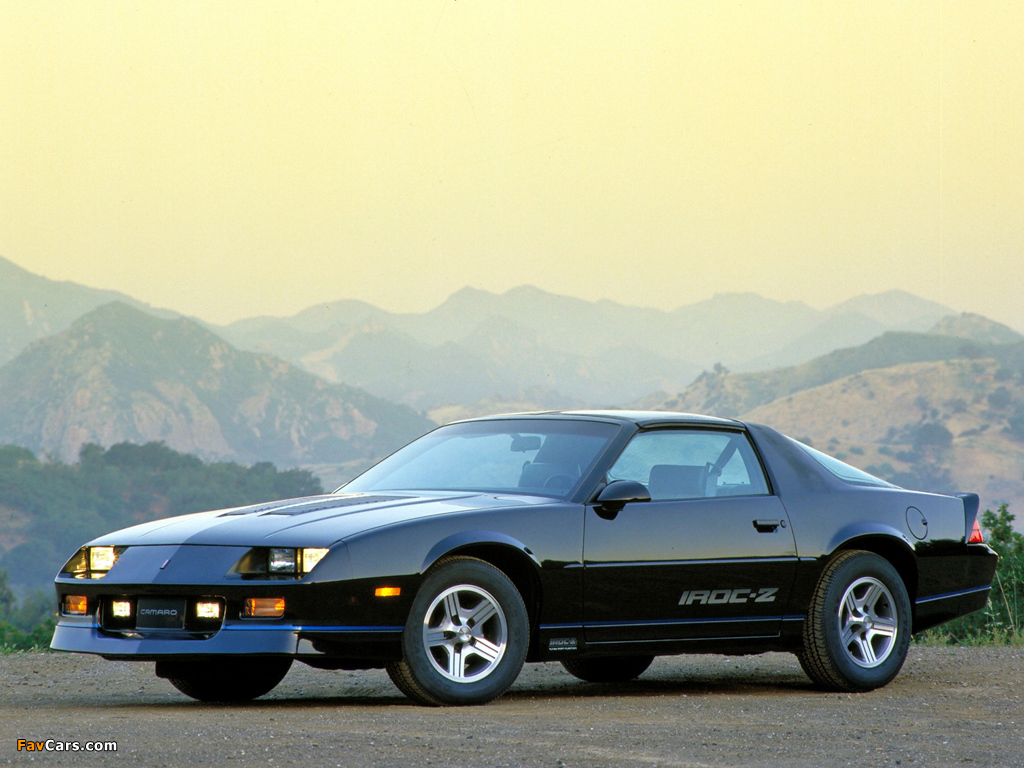Chevrolet Camaro Z28 IROC Z T –90 Wallpaper (1024x768)