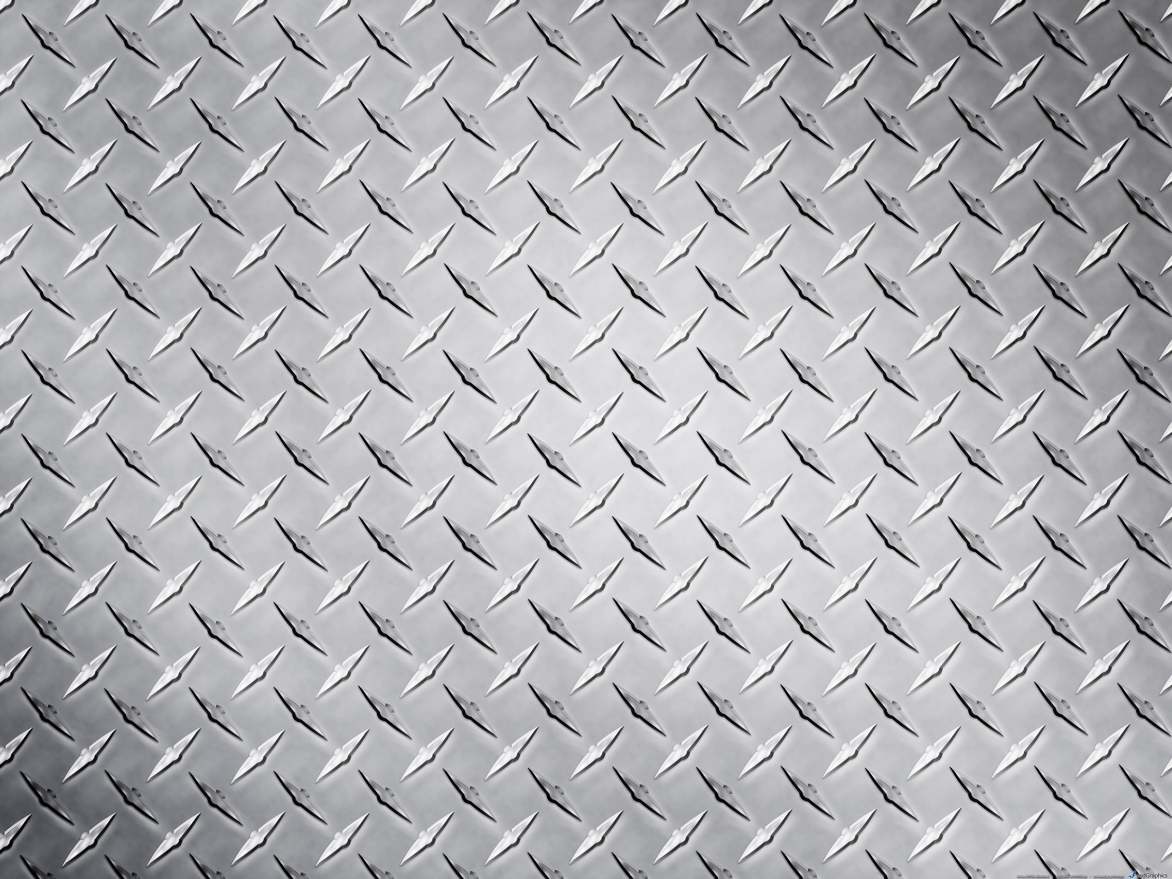 Metal diamond plate texture