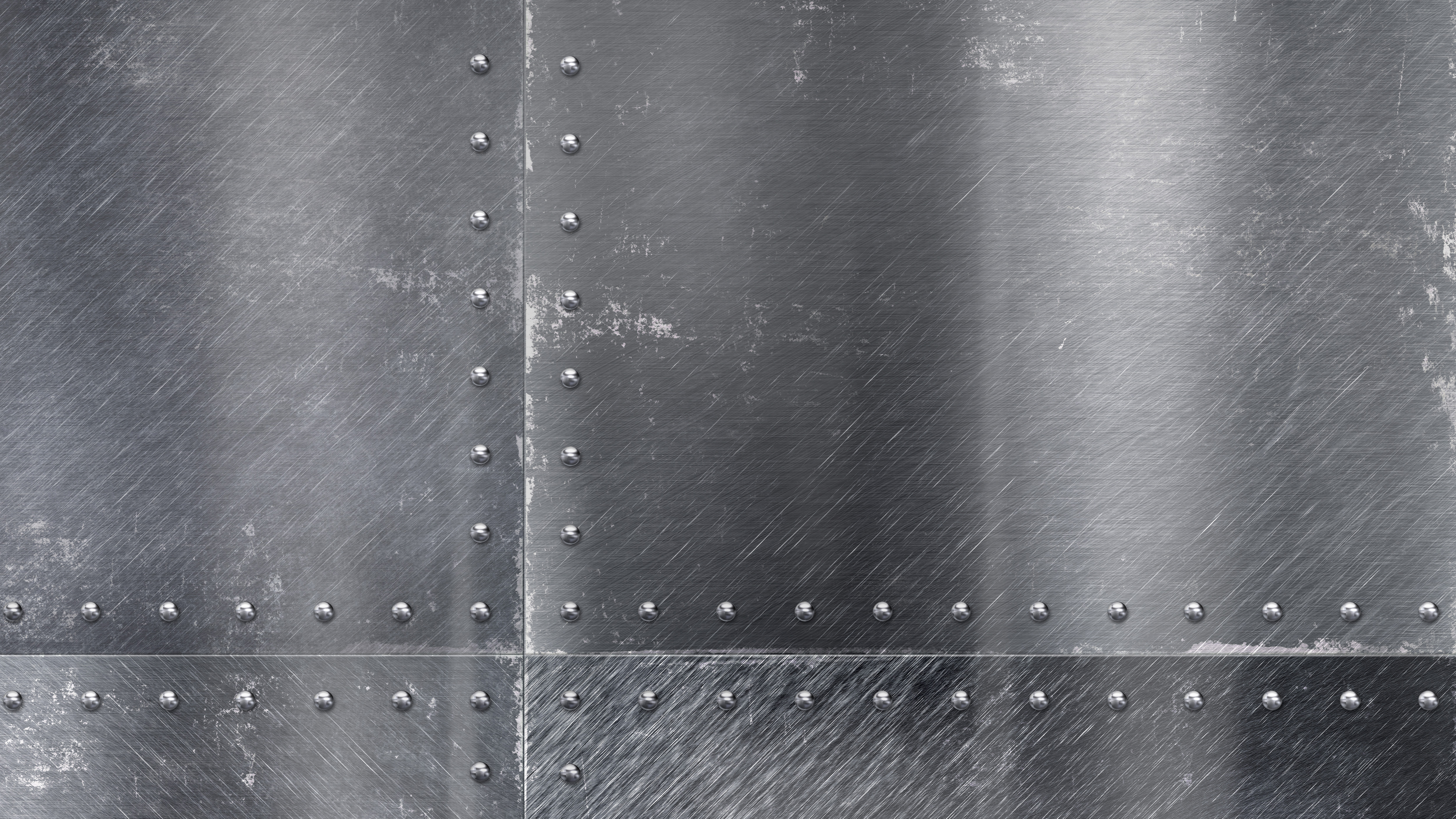 Digital Art Rivets Metal Pattern Wallpaper:5120x2880