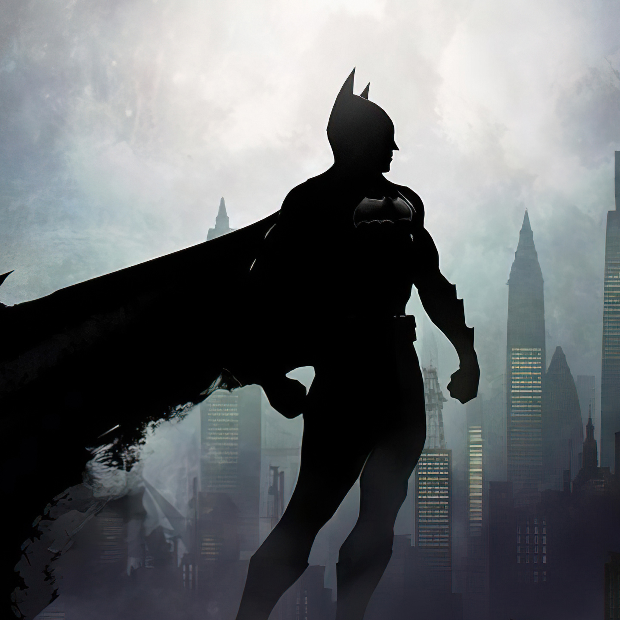 Batman Black Cape Artwork iPad Air HD 4k Wallpaper, Image, Background, Photo and Picture
