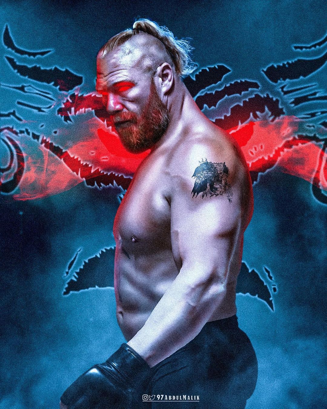 Abdulmalik. عبدالملك‎ on Instagram: BROCK LESNAR 2.0 Really loved this new look of Brock and decided to. Brock lesnar, Wwe picture, Wwe superstar roman reigns
