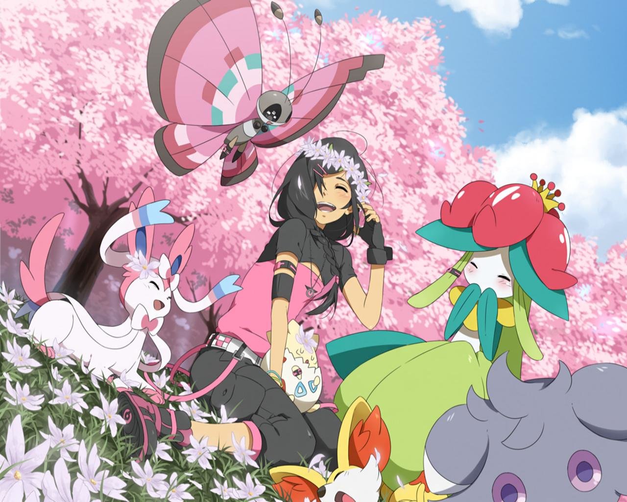 Free Pokemon high quality wallpaper for HD 1280x1024 computer